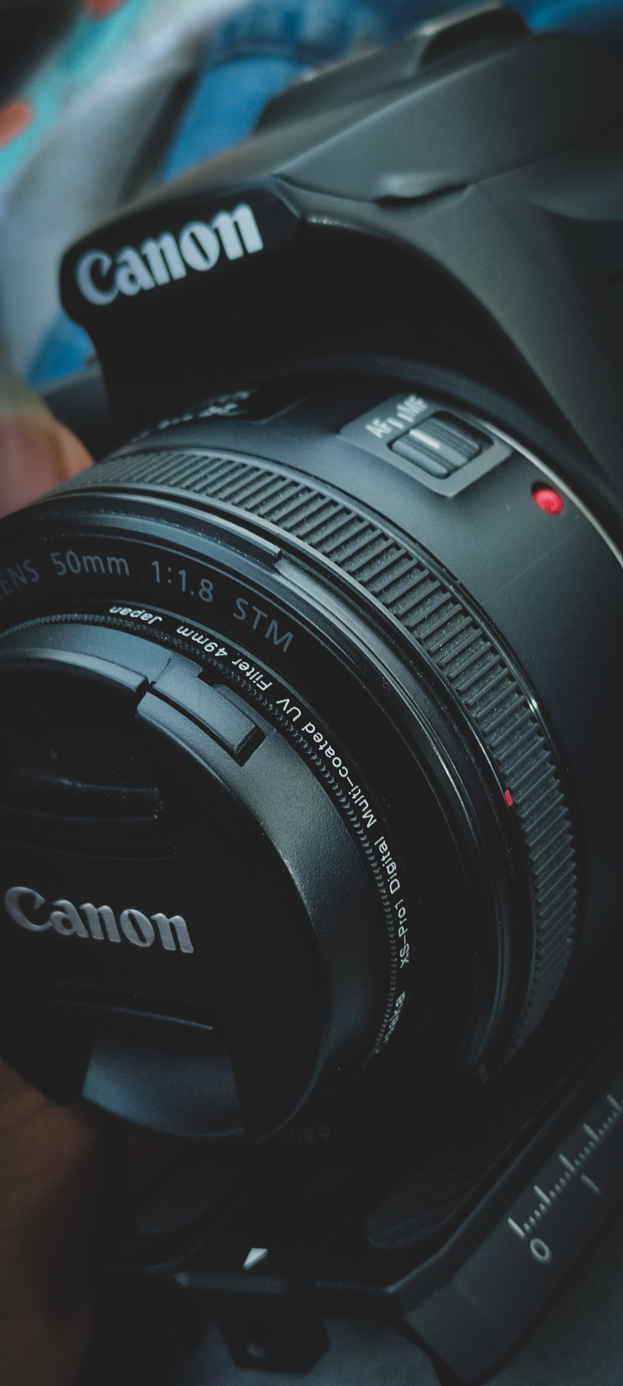 Canon DSLR Kamera Mwonekano Picha ya Ukuta