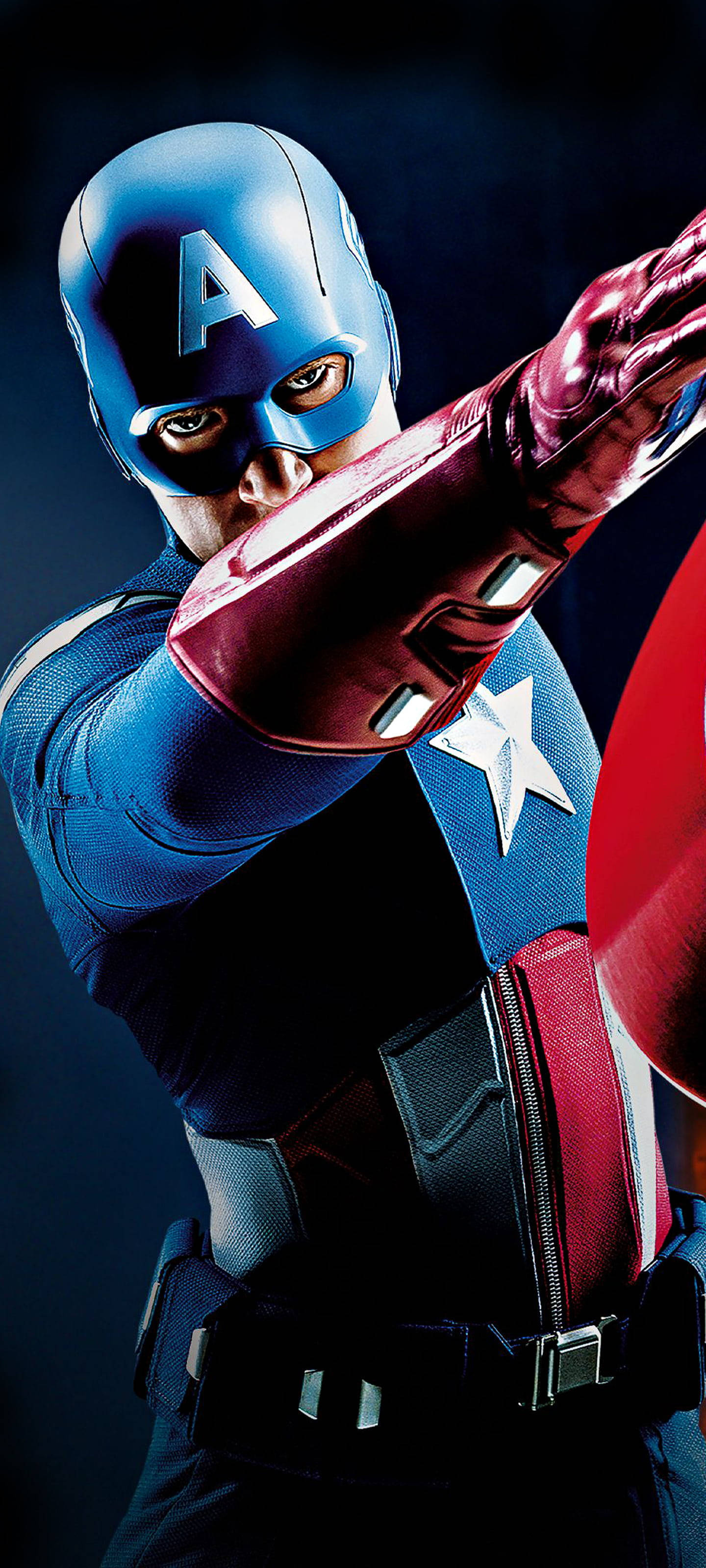 Captain America Samsung S20 FE Picha ya Ukuta