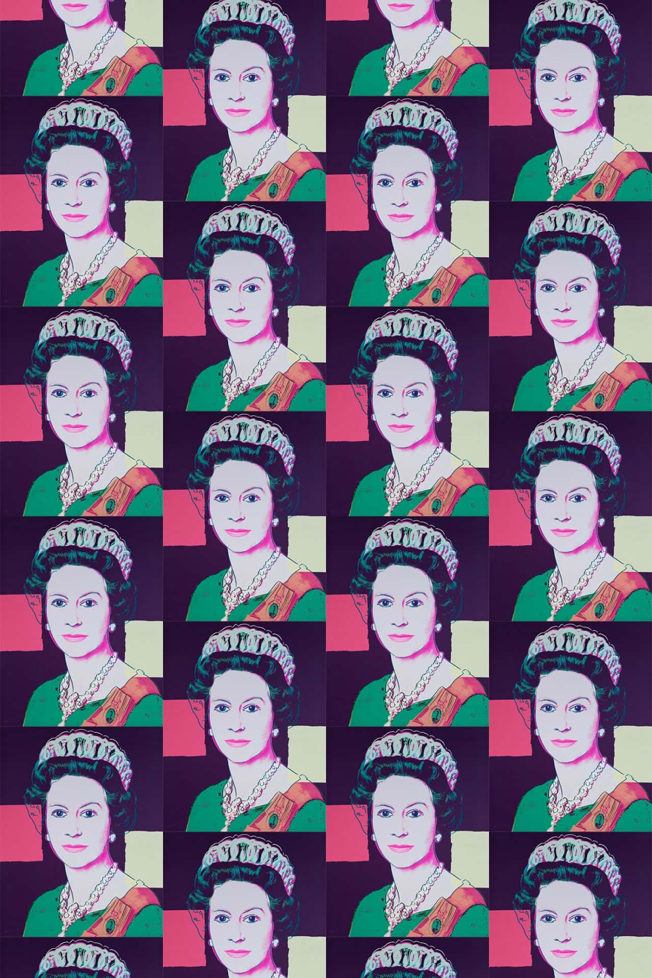 Captivating Portrait of Queen Elizabeth Picha ya Ukuta