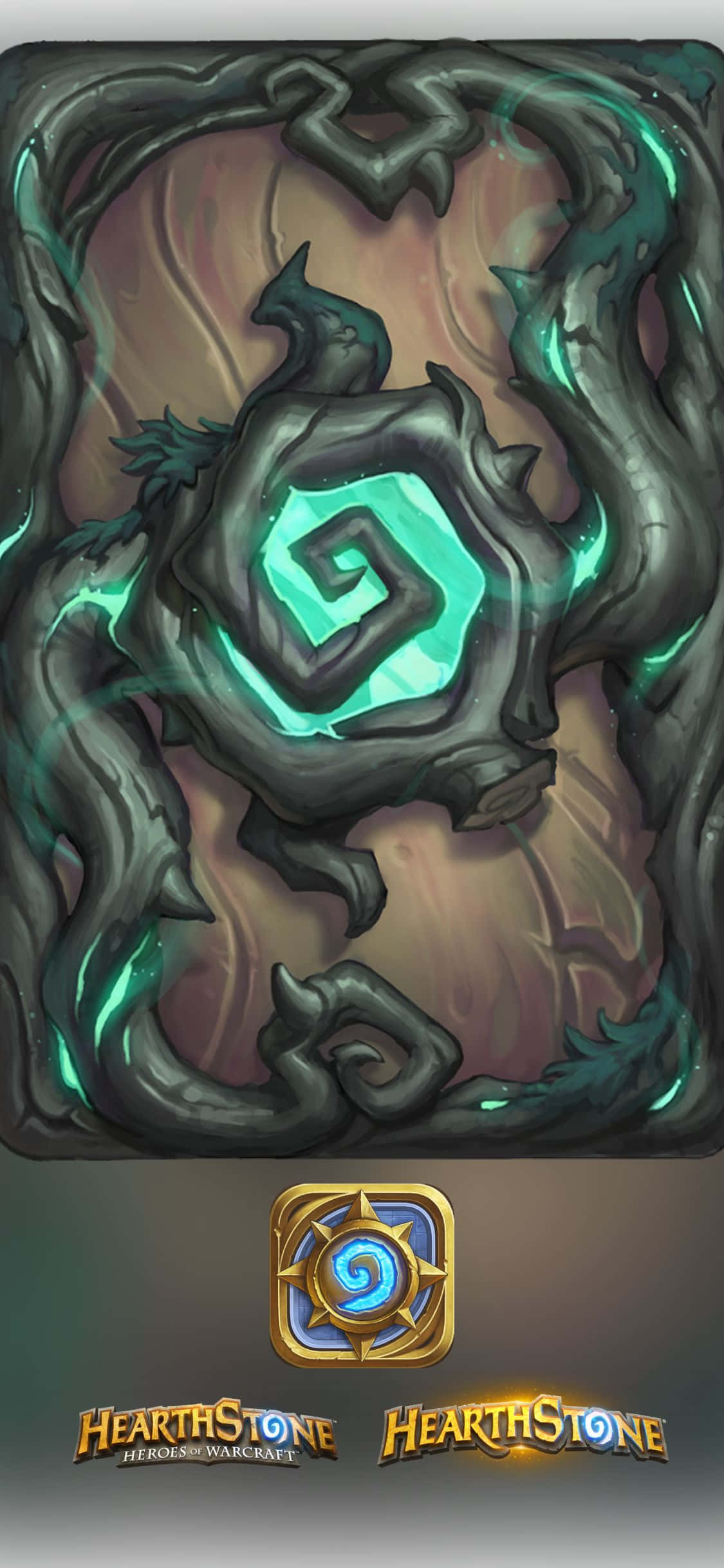 Card Back Design iPhone XS Hearthstone Background Picha ya Ukuta