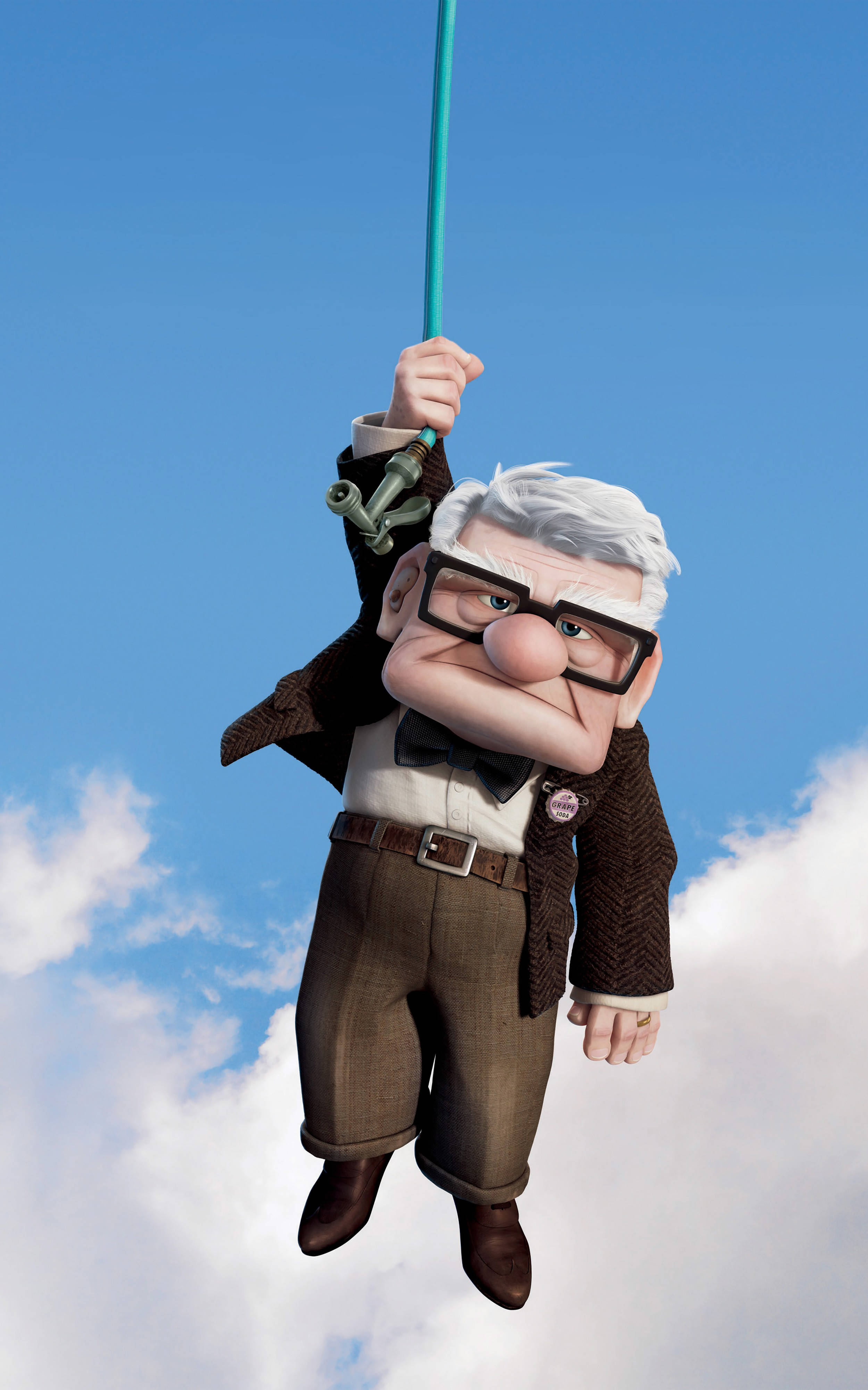 Carl Fredricksen Up Movie Picha ya Ukuta