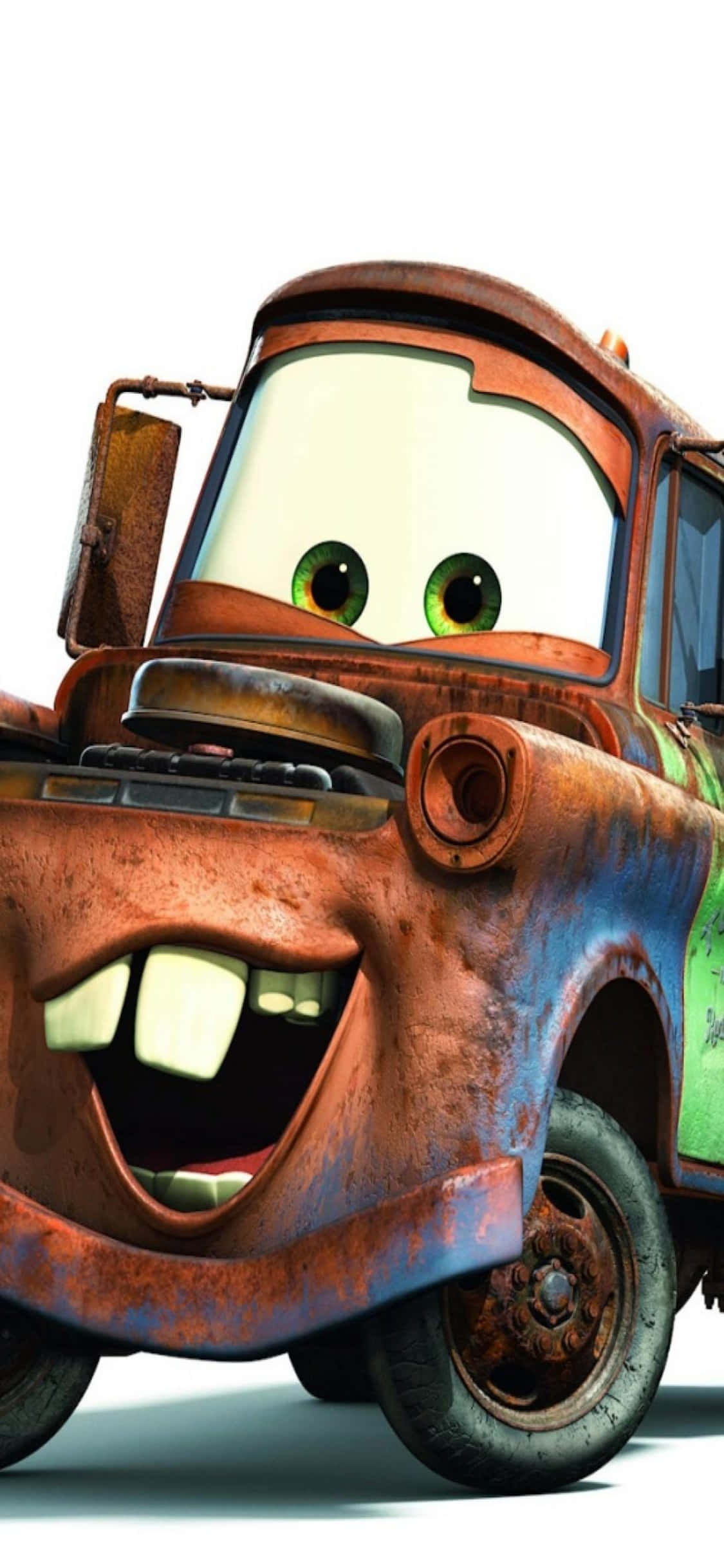 Cars Tow Mater iPhone X Cars Background Picha ya Ukuta