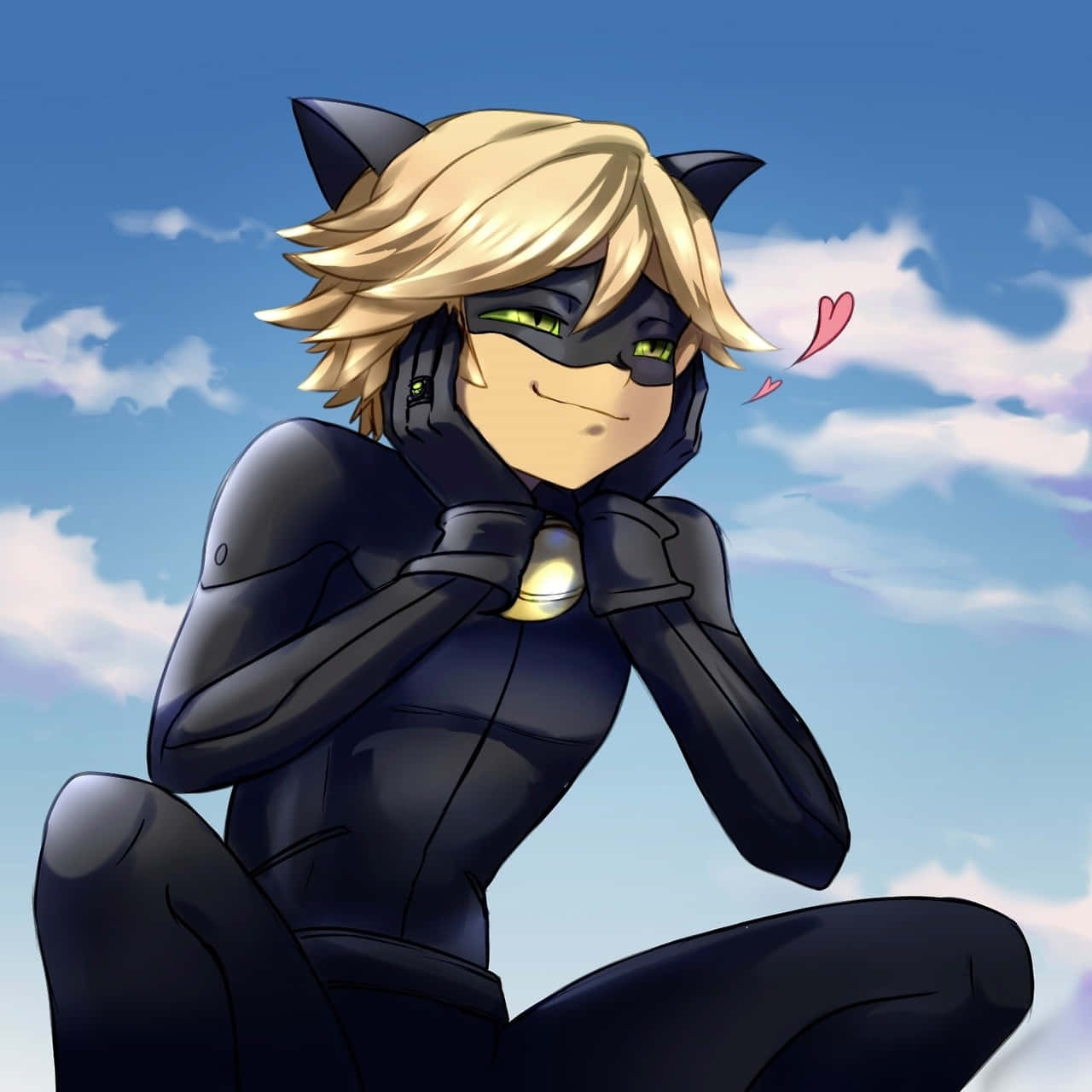 Cat Noir - Shujaa Wako wa Kila Siku Picha ya Ukuta