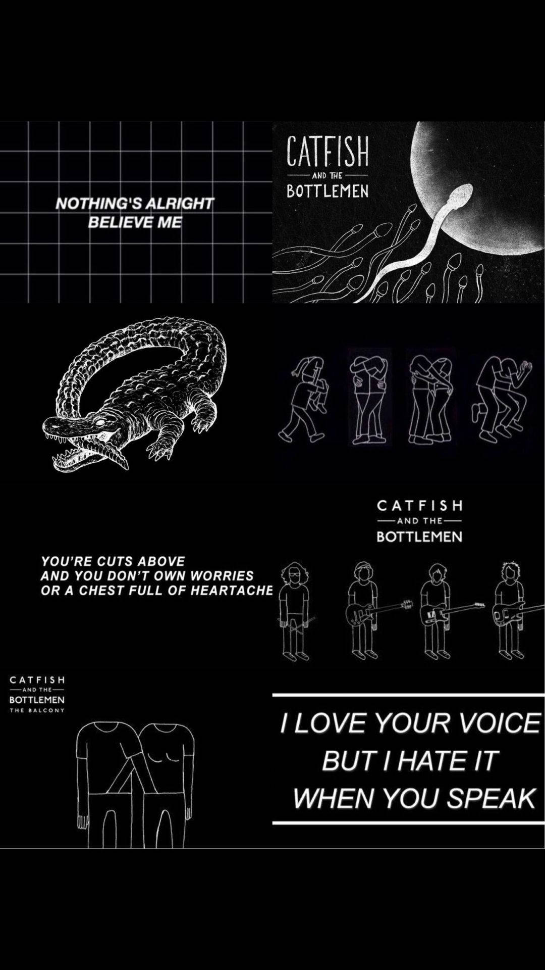 Catfish and the Bottlemen Aesthetic Mbadala Picha ya Ukuta