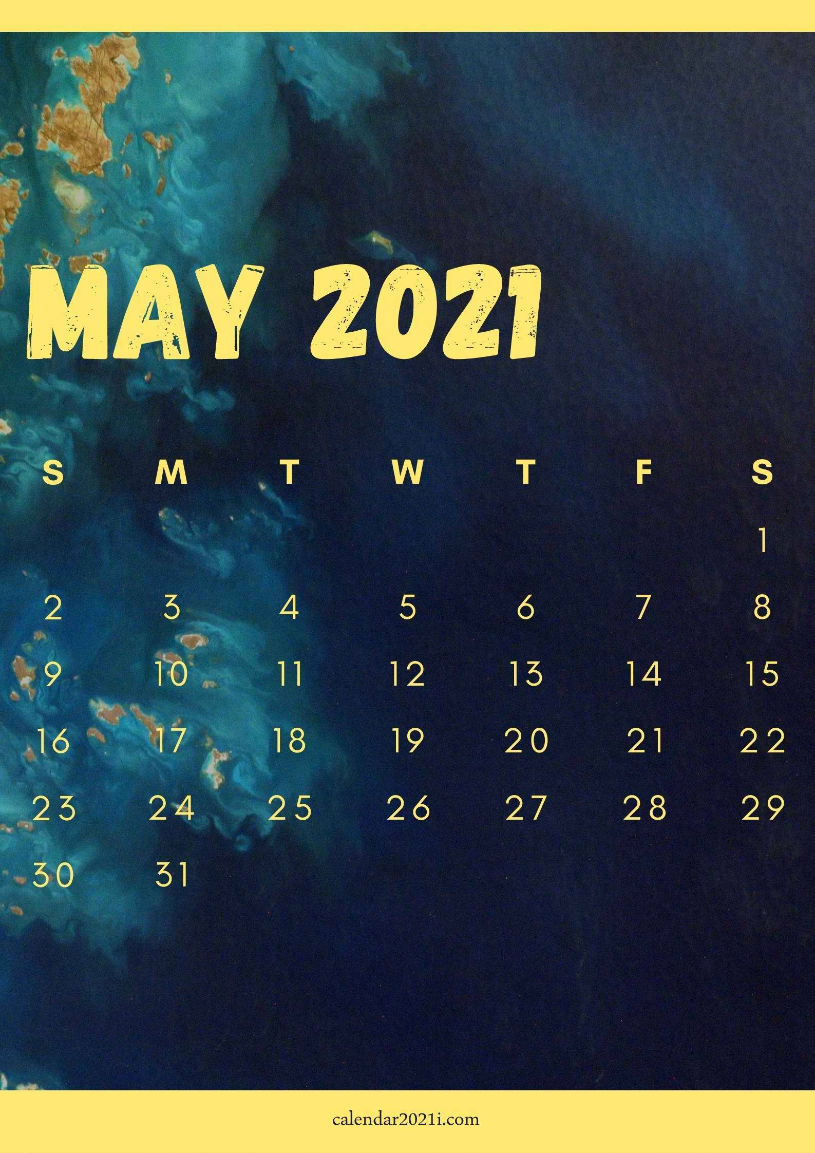 Celebrate the changing of springtime into summertime with the world map painting of May 2021. Picha ya Ukuta