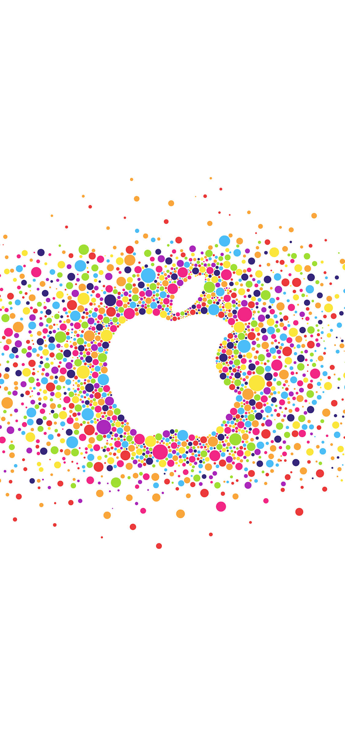 Celebrate the Colors Of Life with a Rainbow iPhone Picha ya Ukuta