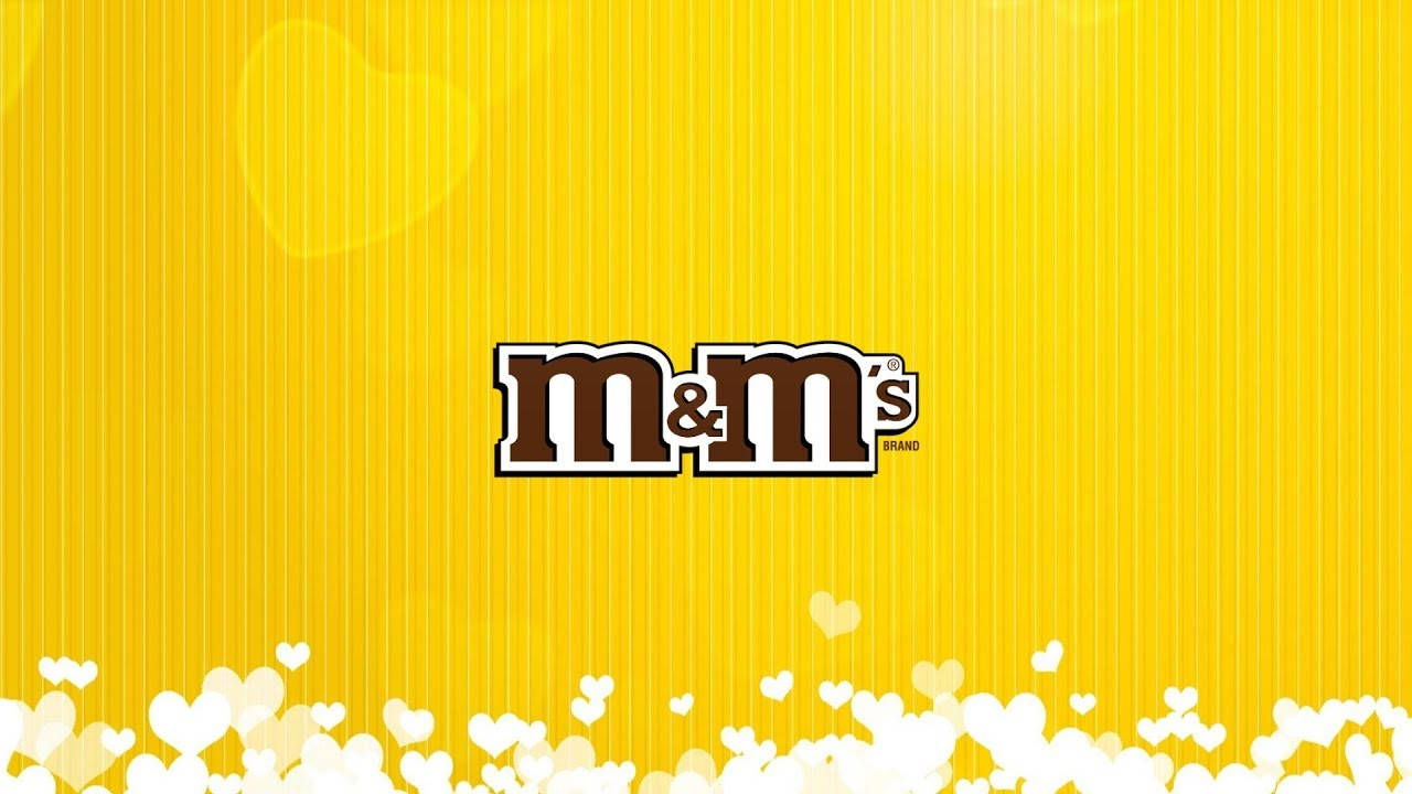 Chapa maarufu ya chokleti ya Mms Picha ya Ukuta