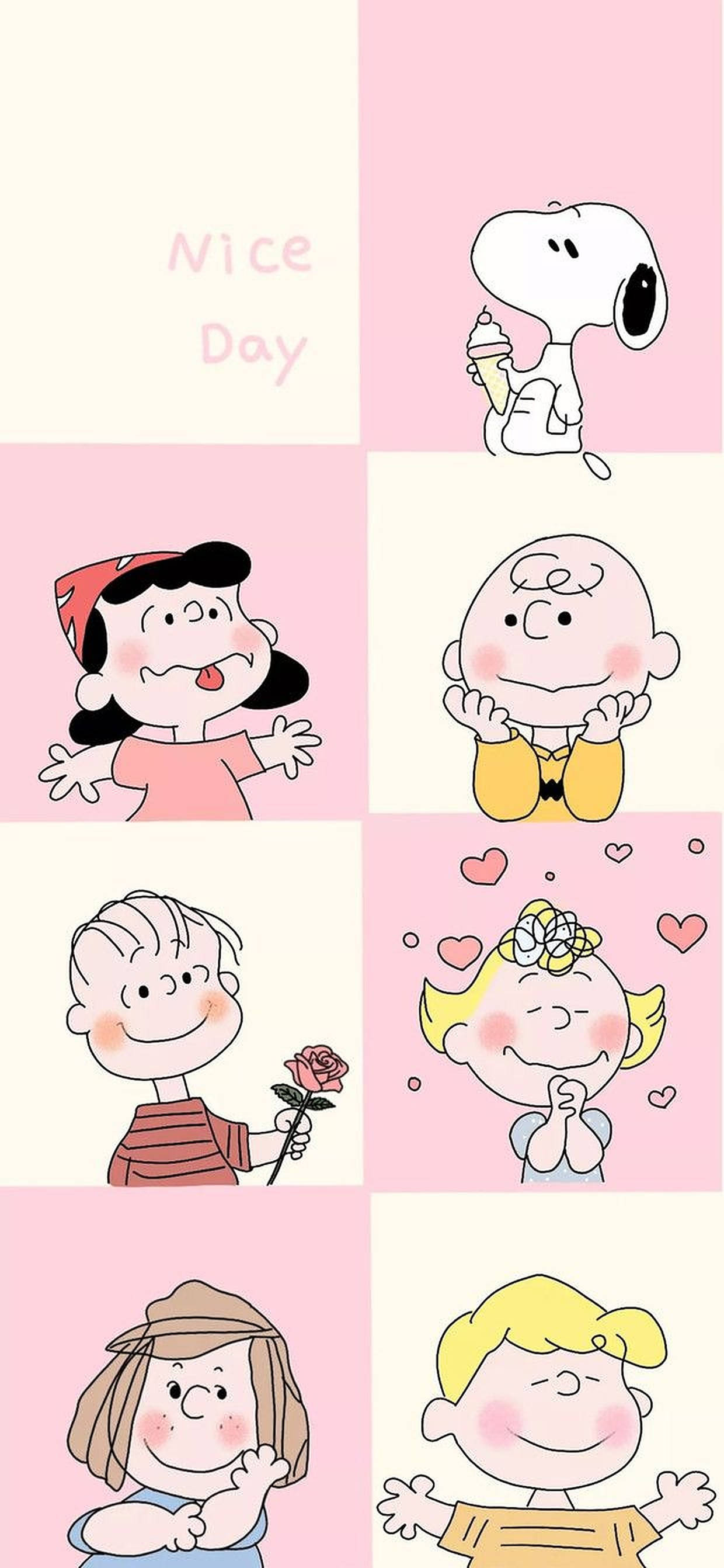 Charlie Brown na Wafan Siku ya Kuwa Picha ya Ukuta