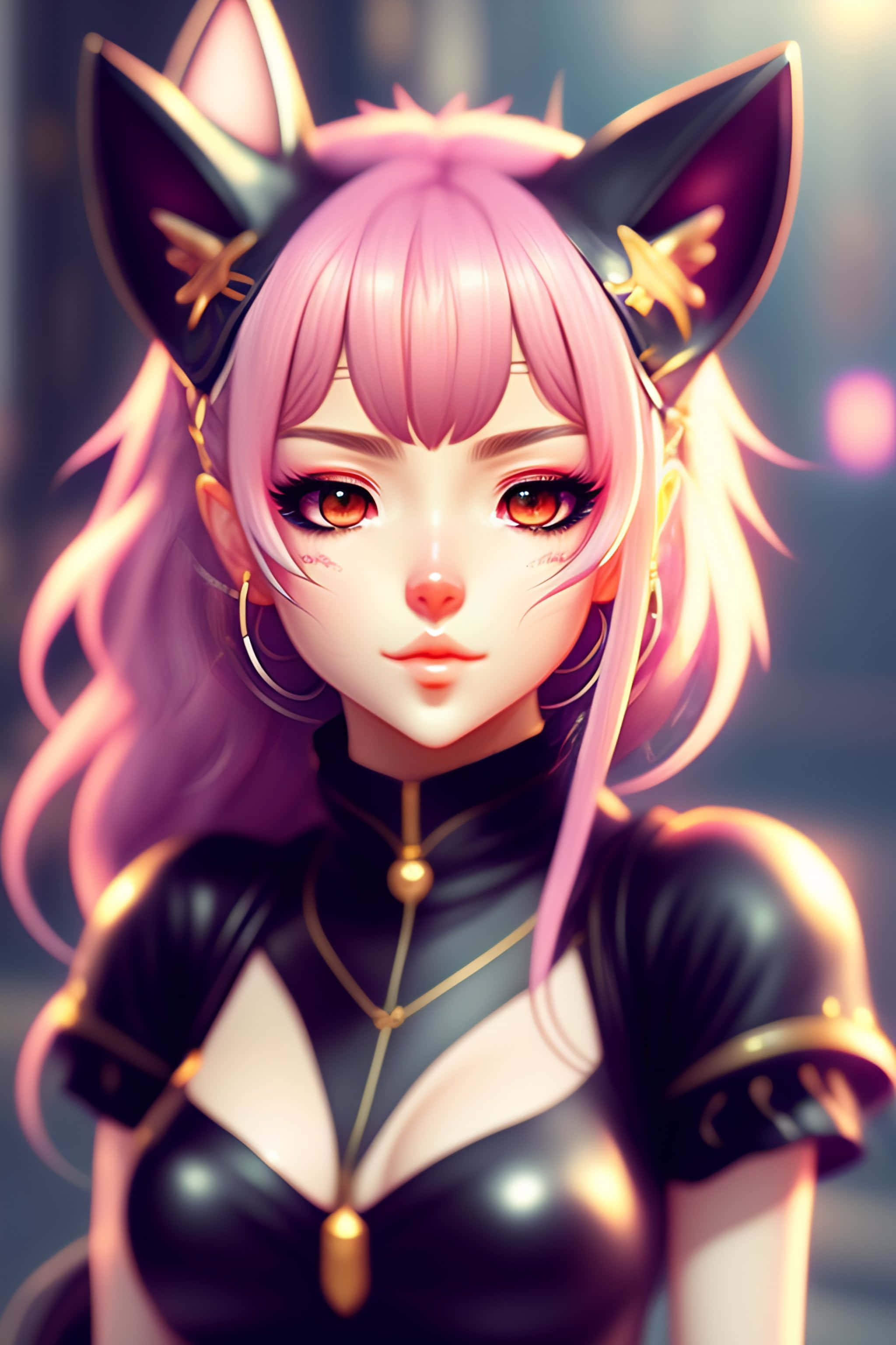 Charming Kuromi Fanart Wallpapers Picha ya Ukuta