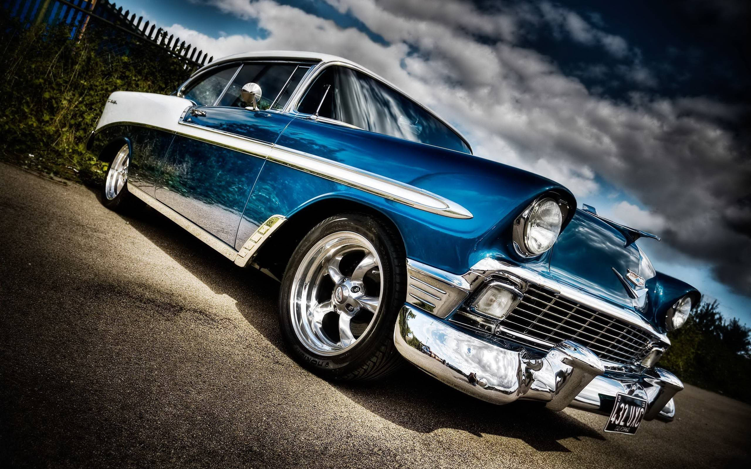 Chevrolet Bel Air Gari la Kawaida Picha ya Ukuta