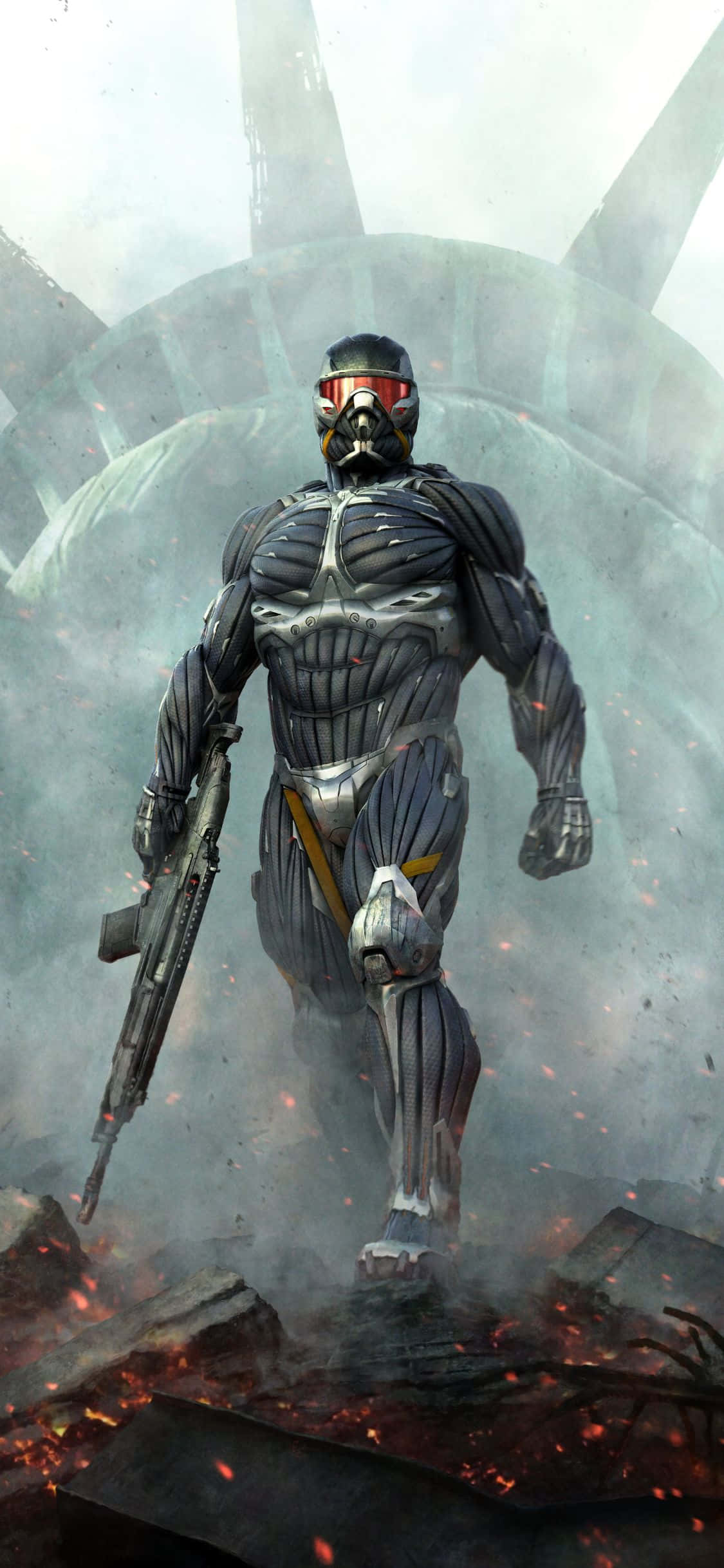 Cheza Crysis 3 kwenye iPhone X yako Picha ya Ukuta