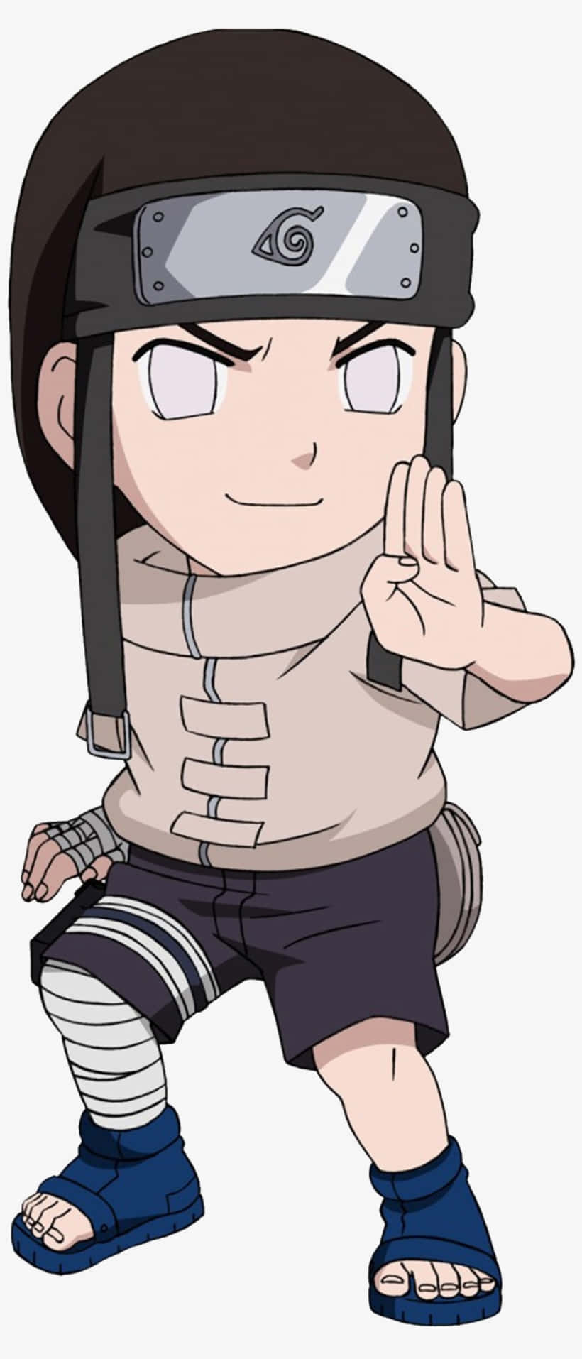 Chibi Neji Hyuga Picha ya Ukuta