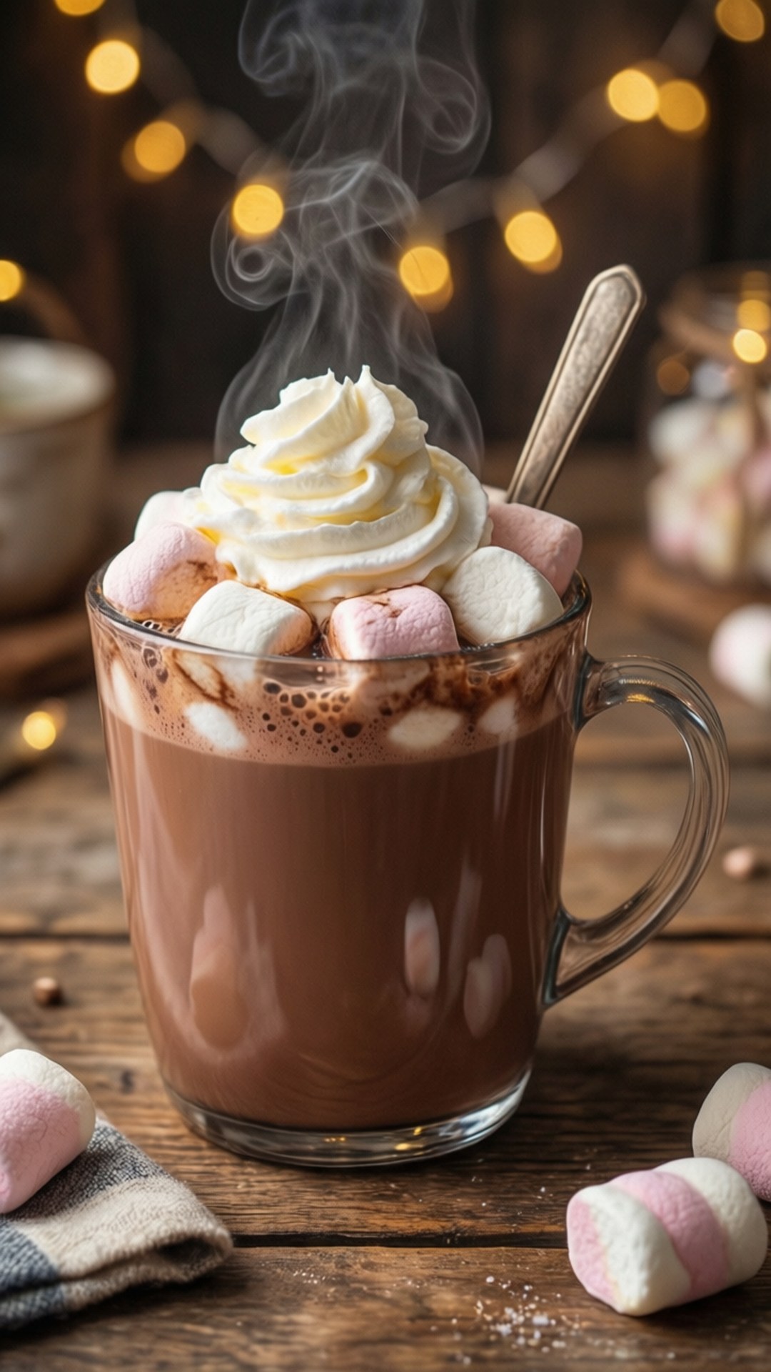 Chocolate Moto wa Kupendeza Picha ya Ukuta
