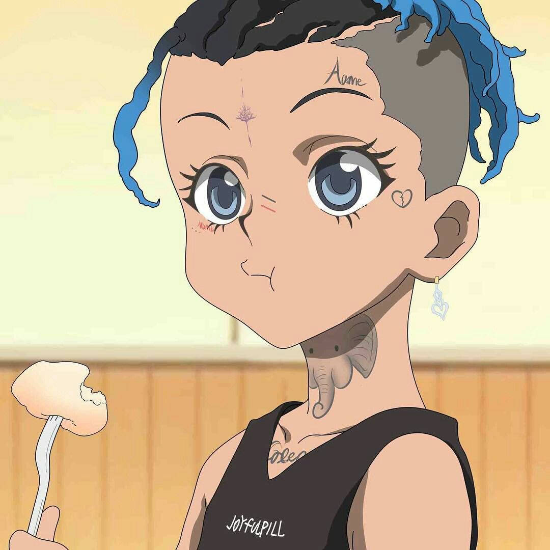 Chora ya Tembo ya Xxxtentacion ya Anime Picha ya Ukuta