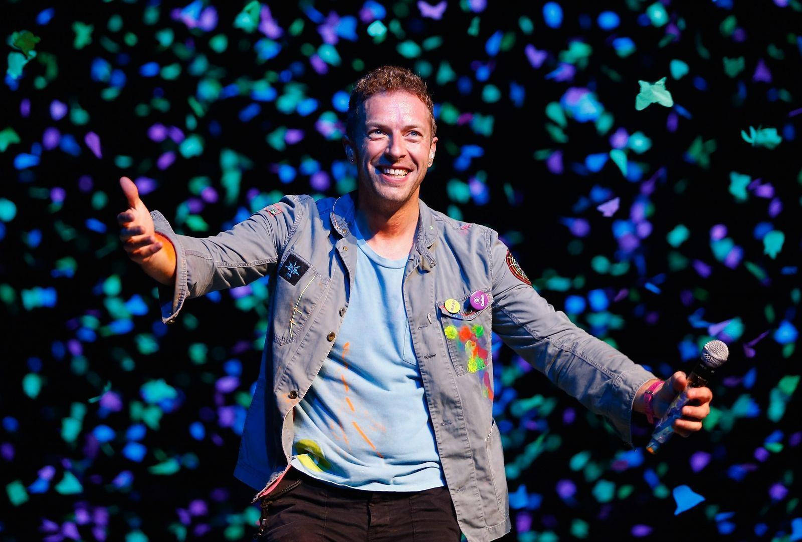 Chris Martin Katika Auckland Picha ya Ukuta