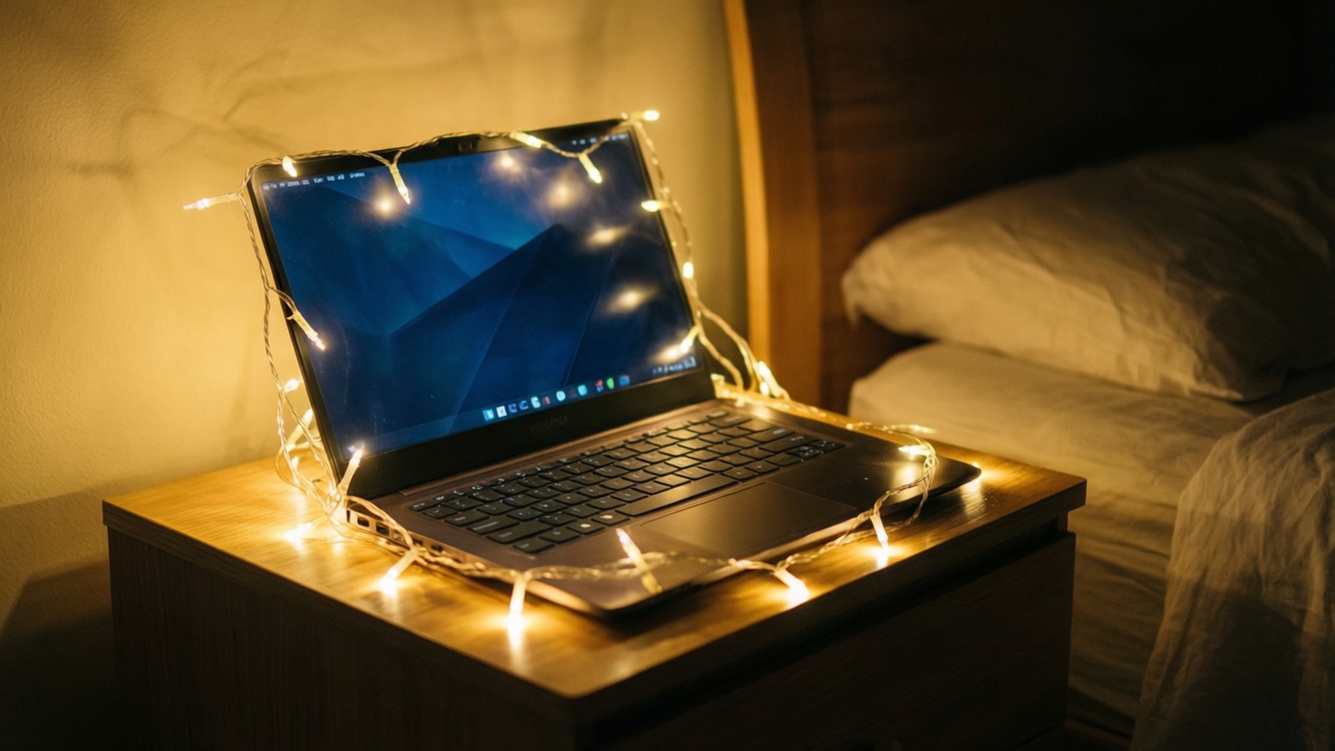 Chromebook ya Mwanga wa Mwanga Picha ya Ukuta