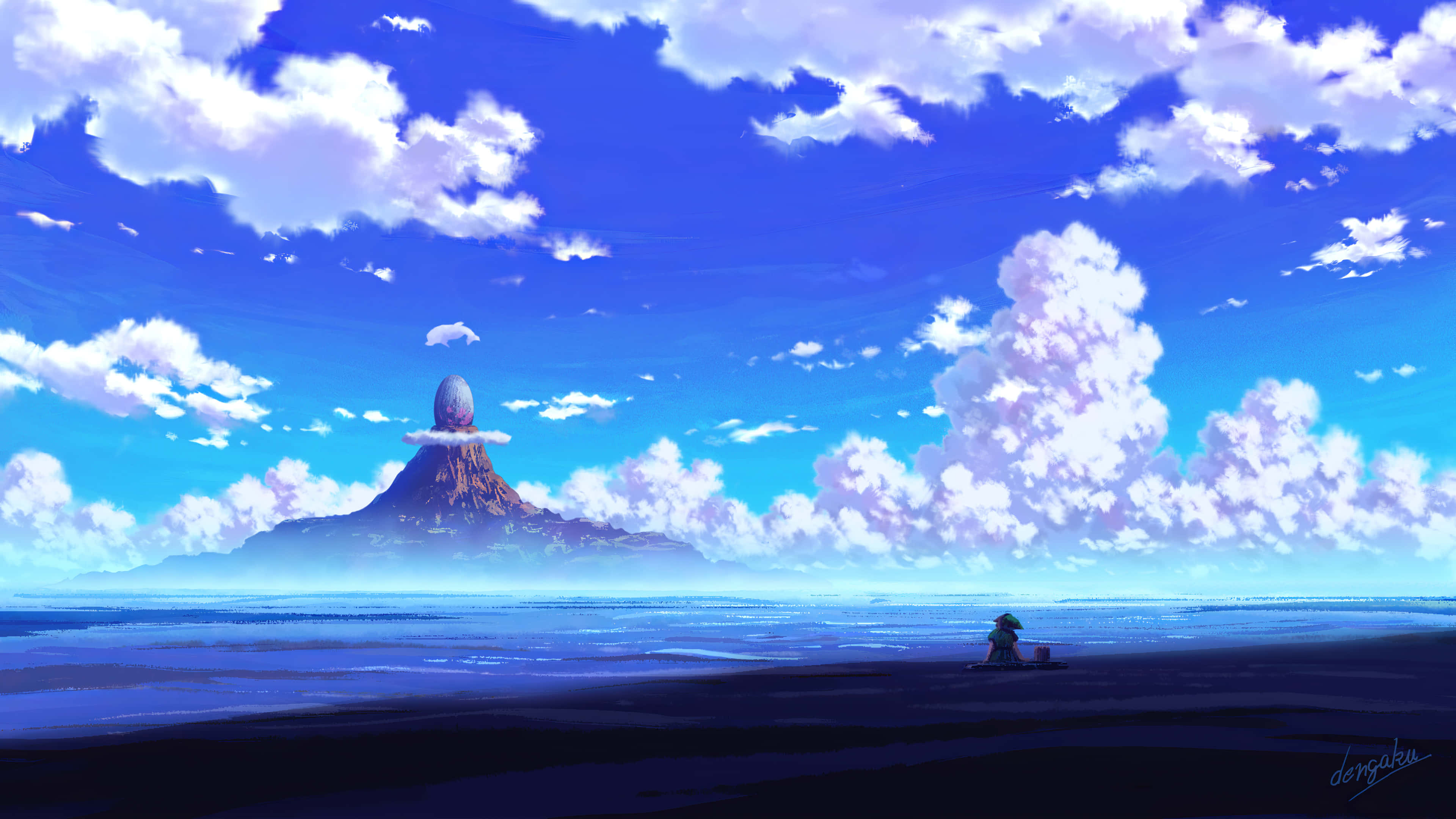 Chunguza rangi na maelezo mahiri ya 4K Anime Picha ya Ukuta