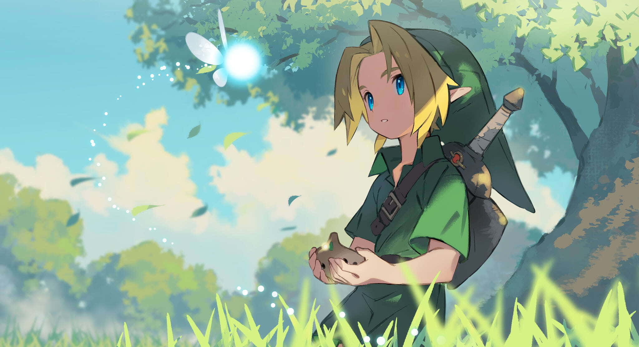 Chunguza ulimwengu wa Legend Of Zelda Picha ya Ukuta