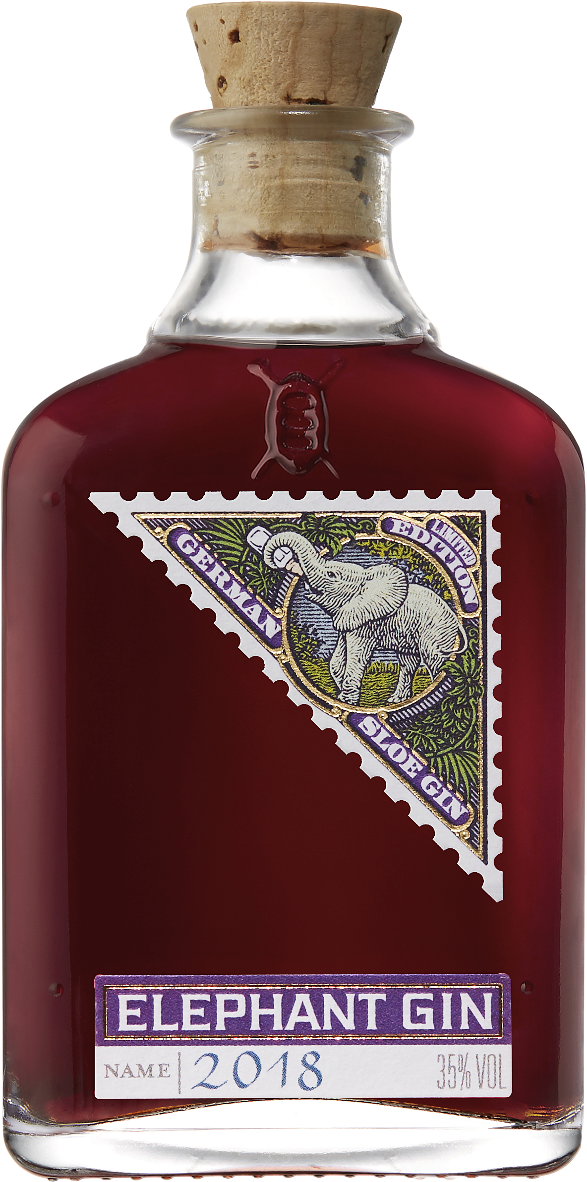 Chupa ya Gin ya Elephant2018 Picha ya Ukuta