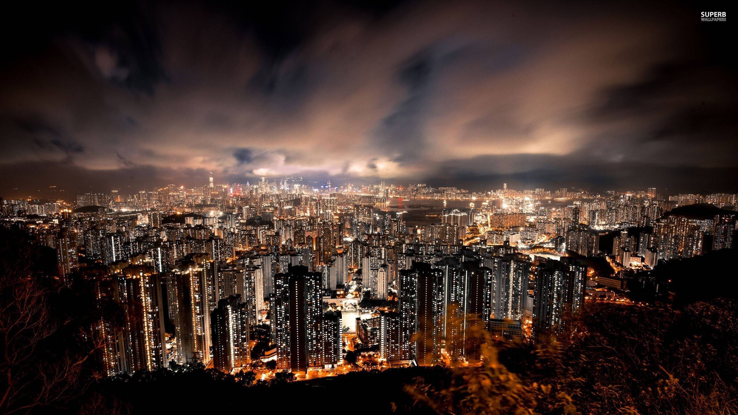 Cityscape at Dusk Picha ya Ukuta