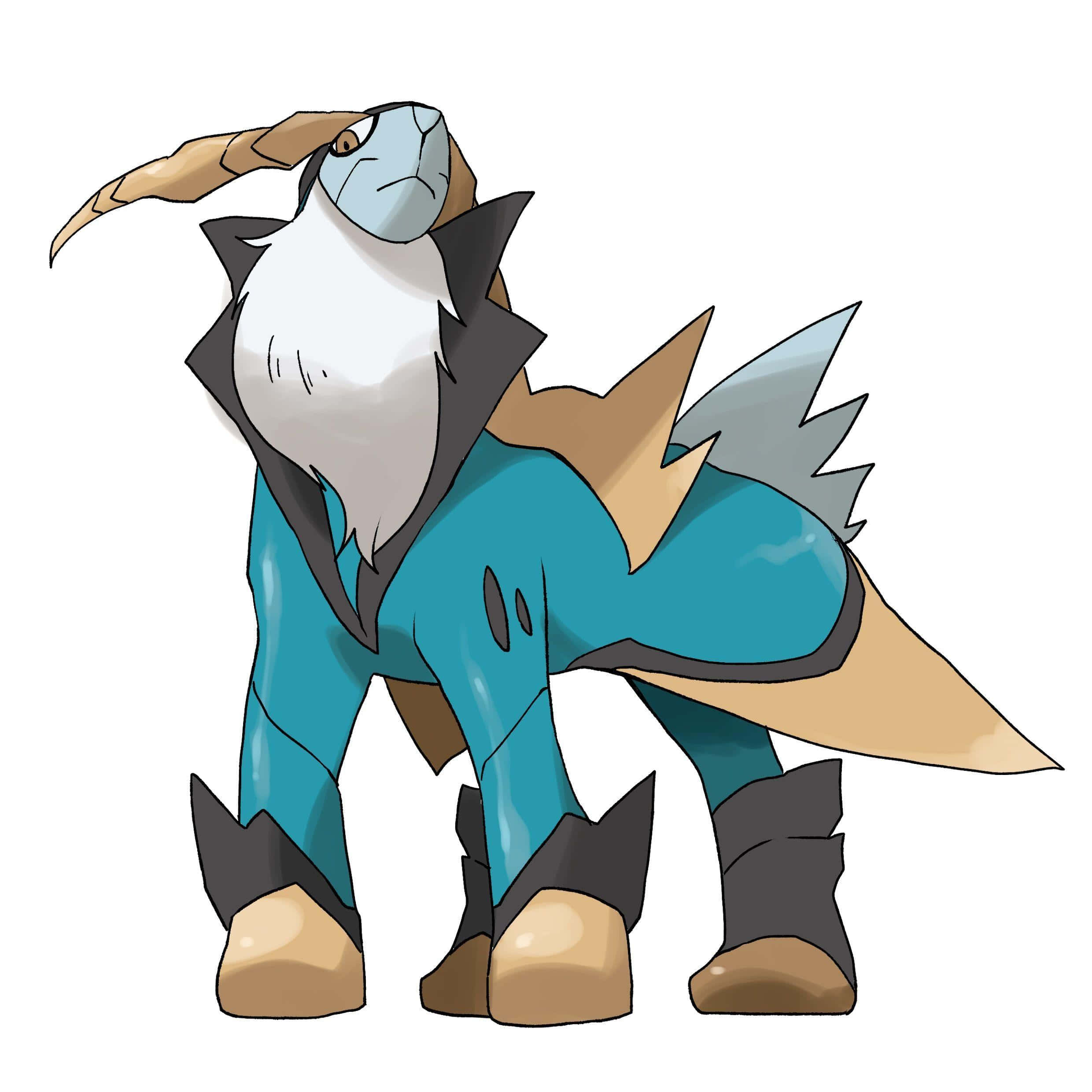 Cobalion Akiangalia Juu Picha ya Ukuta