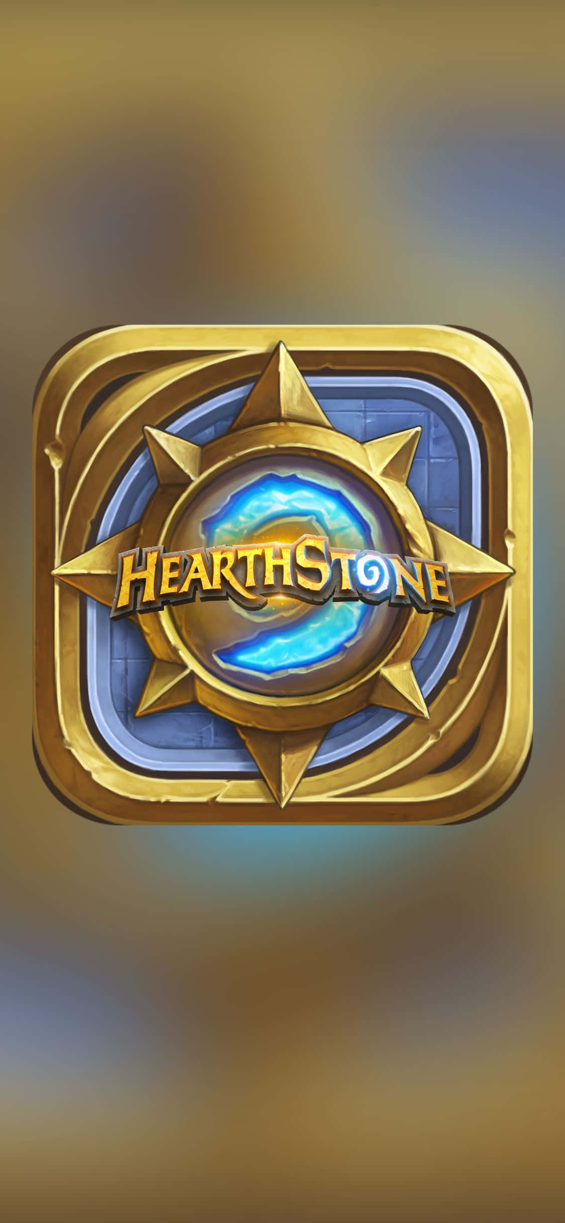Compass Logo iPhone XS Hearthstone Background Picha ya Ukuta