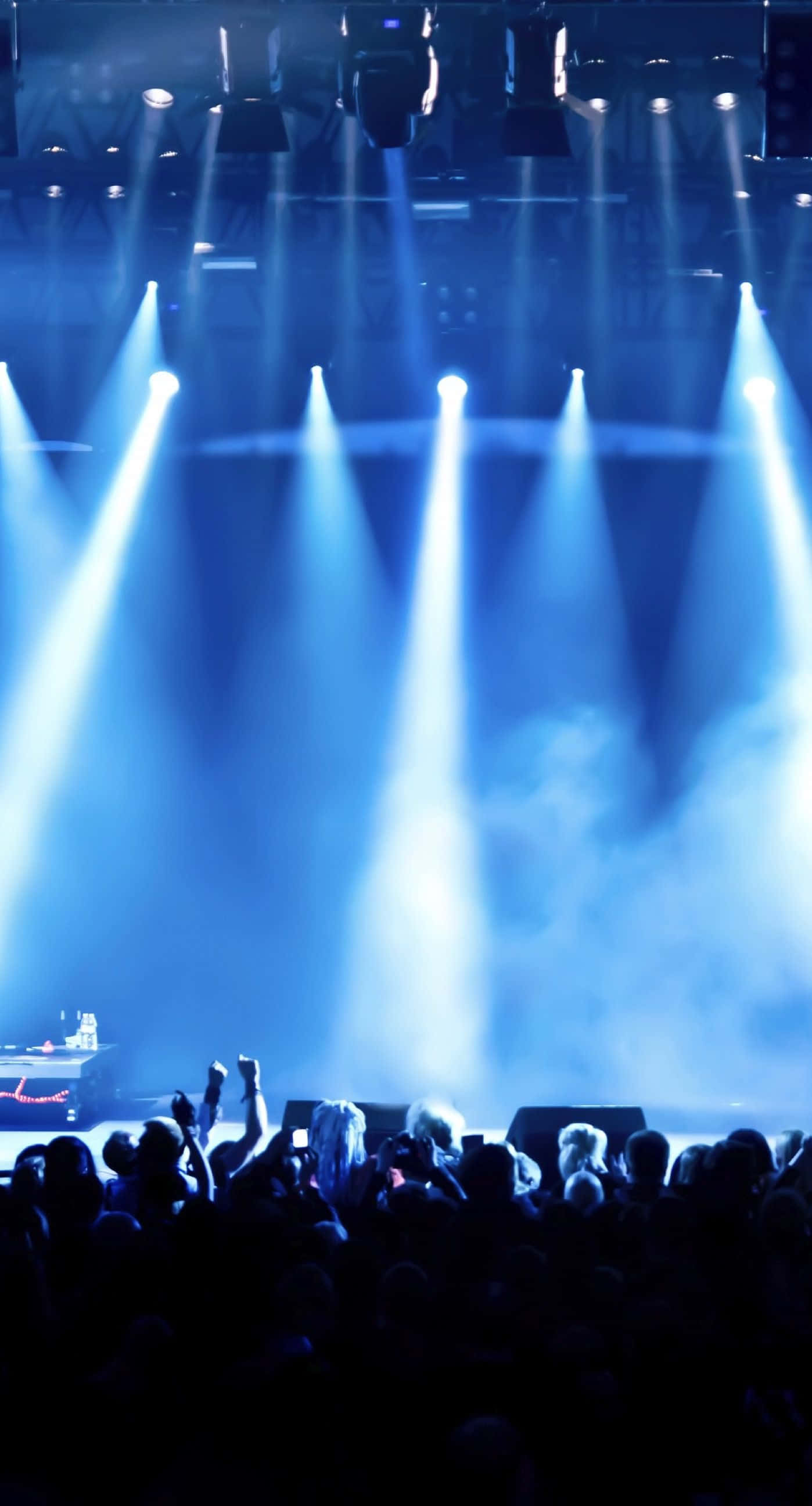 Concert Stage iPhone 7 Plus Live Picha ya Ukuta