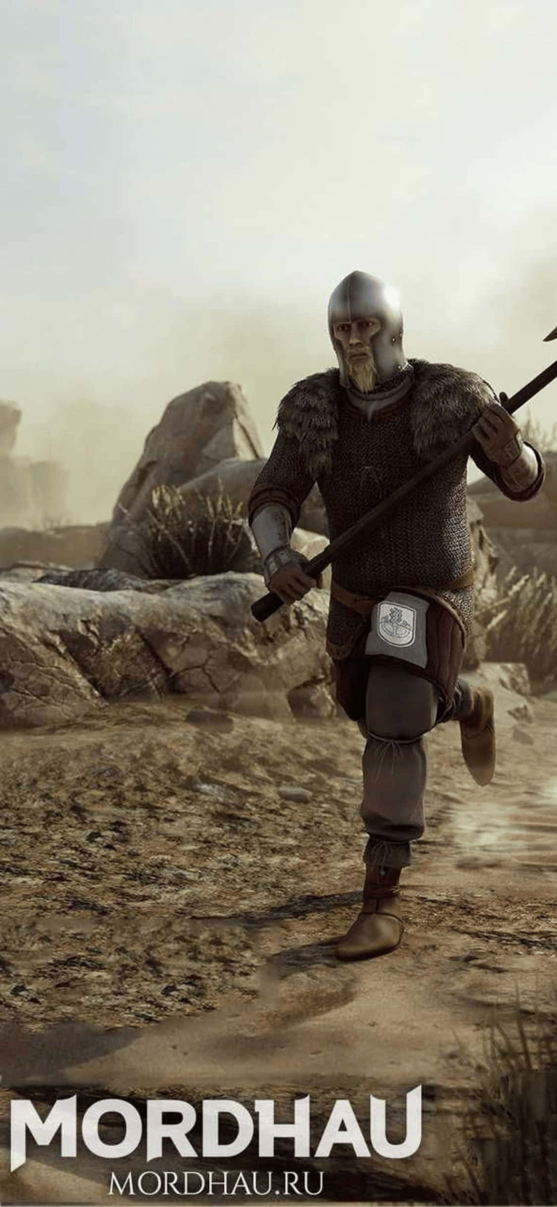 Console Game iPhone Xs Mordhau Background Idea Picha ya Ukuta