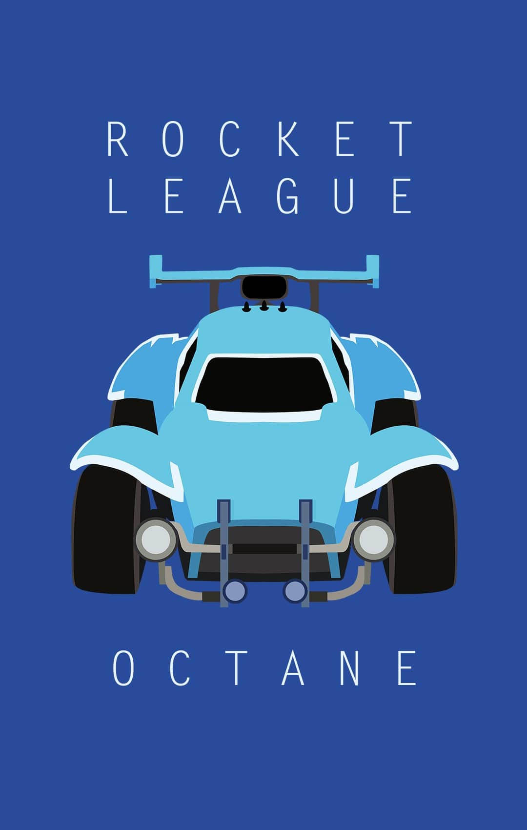 Cool Rocket League Octane Car Picha ya Ukuta