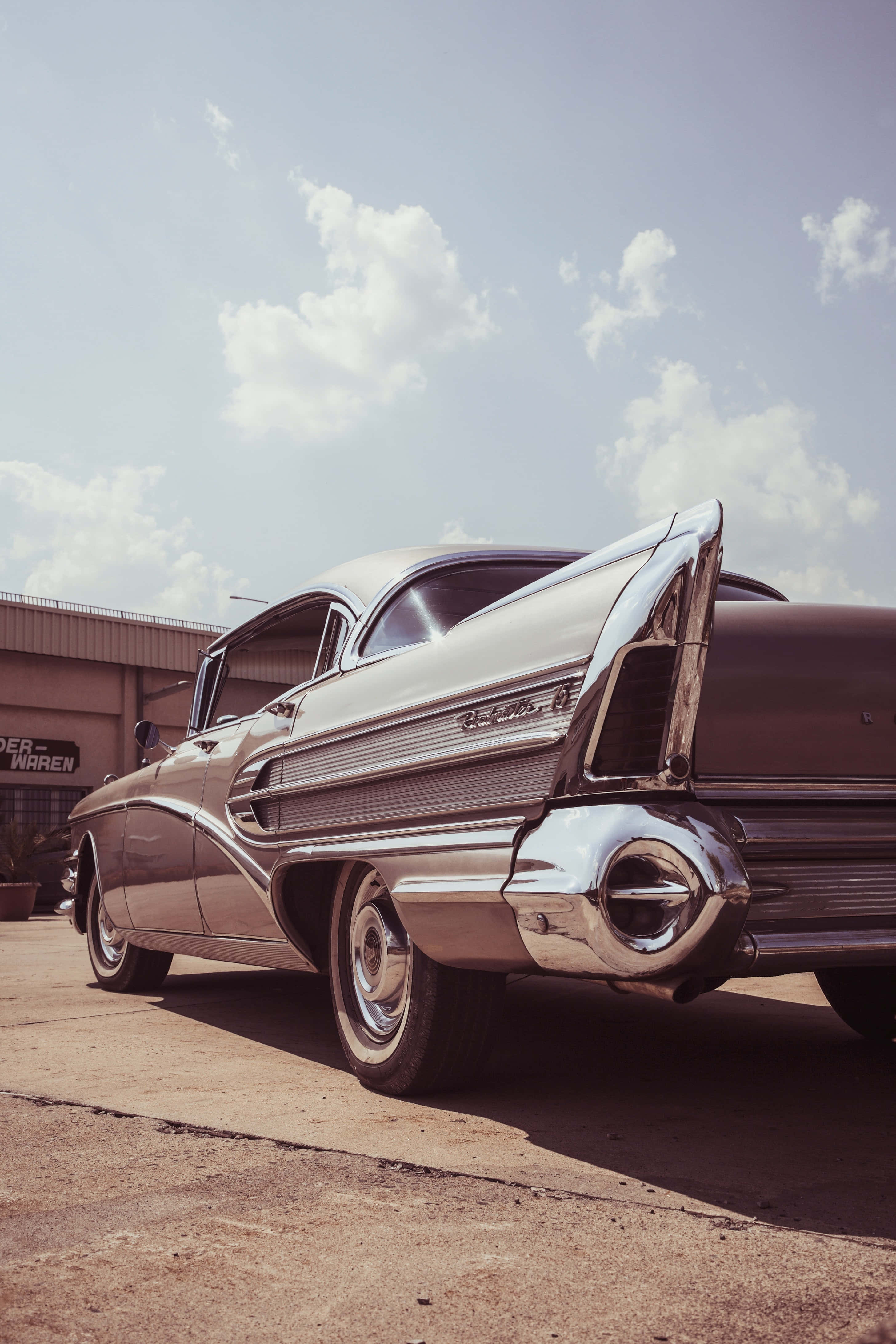 Cool Vintage Car Picture Picha ya Ukuta