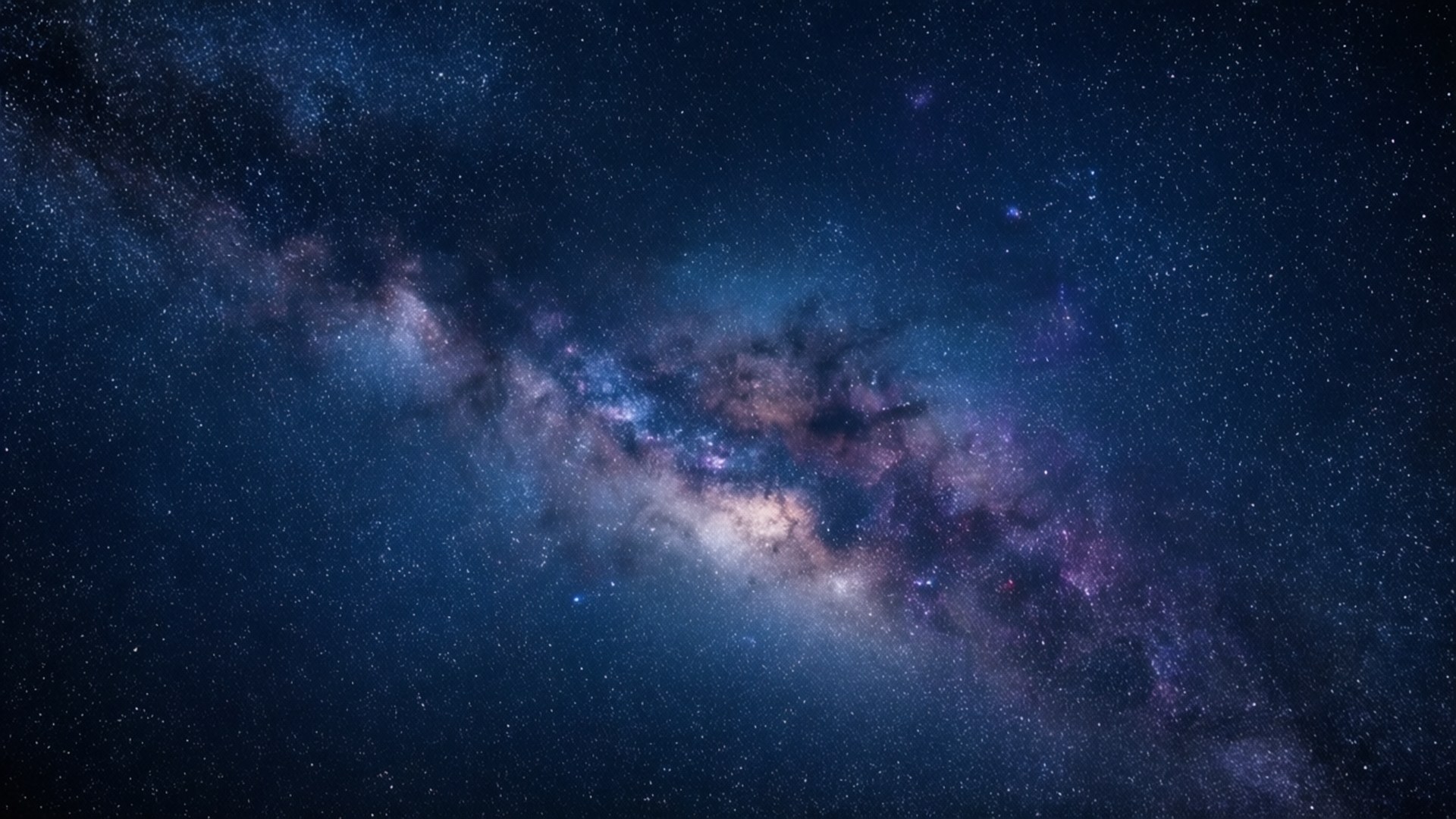 Cosmos ya Bluu ya Kina Picha ya Ukuta