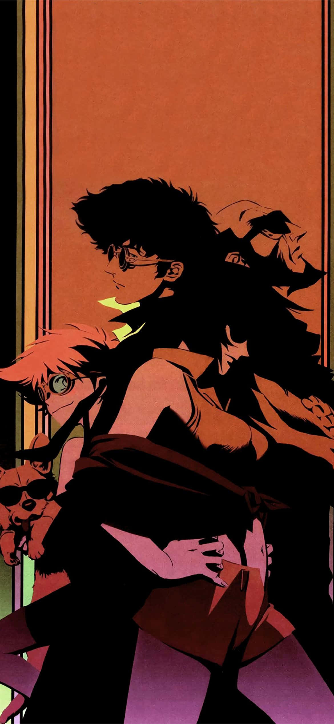 Cowboy Bebop - Spaceship Bebop, Inachukua Mwendo Kwenye Kijacho Picha ya Ukuta