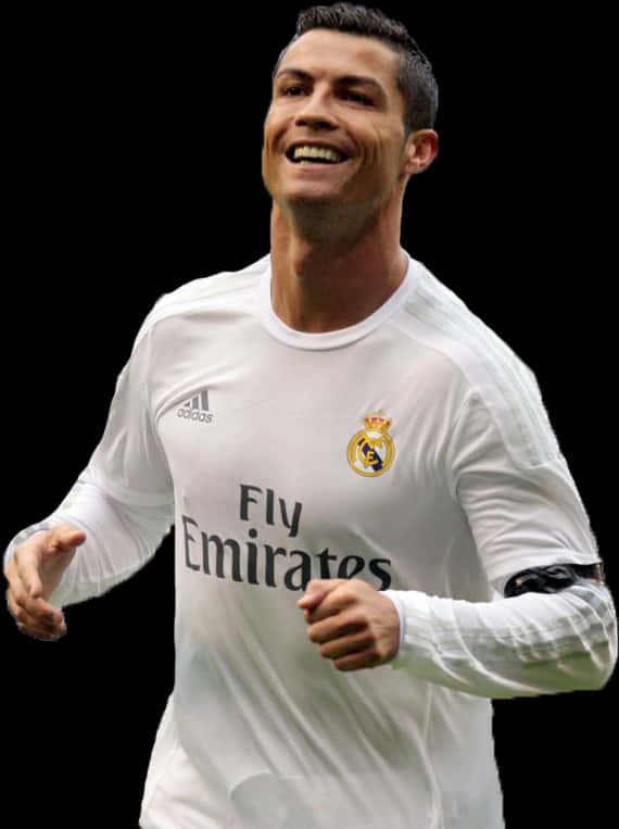 Cristiano Ronaldo Jeu Nyeupe la Real Madrid Picha ya Ukuta