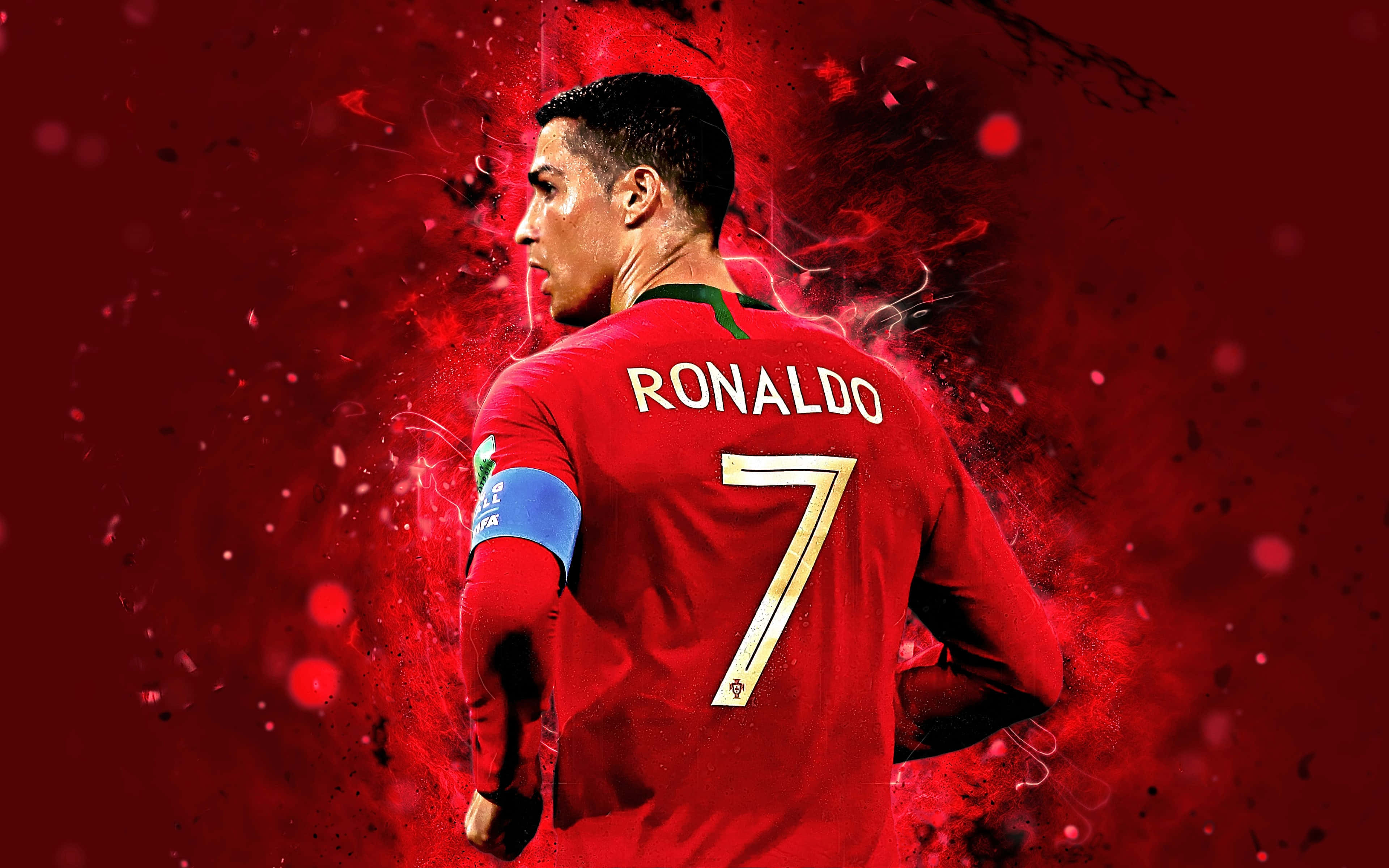 Cristiano Ronaldo, Nyota wa Timu ya Taifa ya Ureno kwenye Kombe la Dunia la Soka Picha ya Ukuta