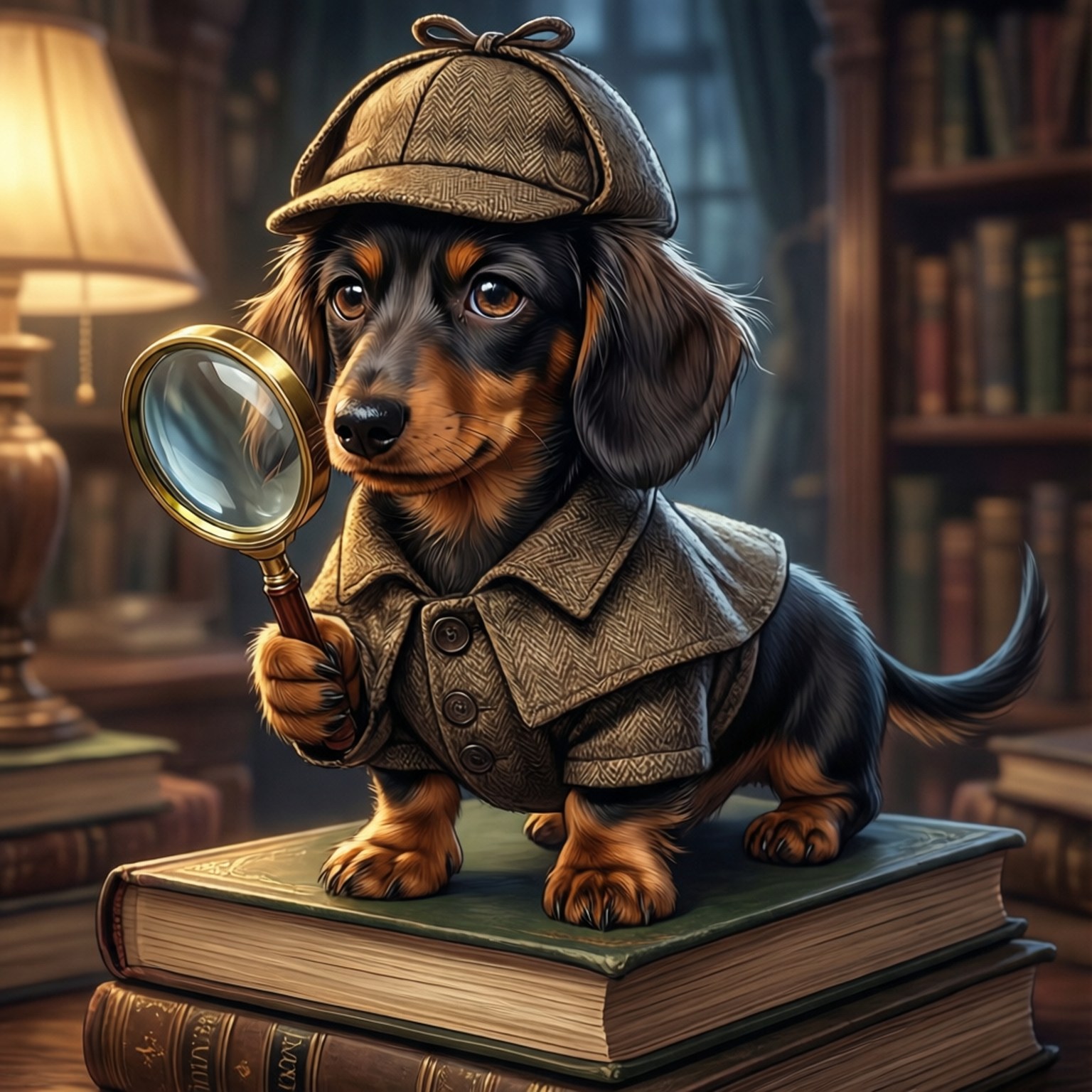 Dachshund Mwanasiria Picha ya Ukuta