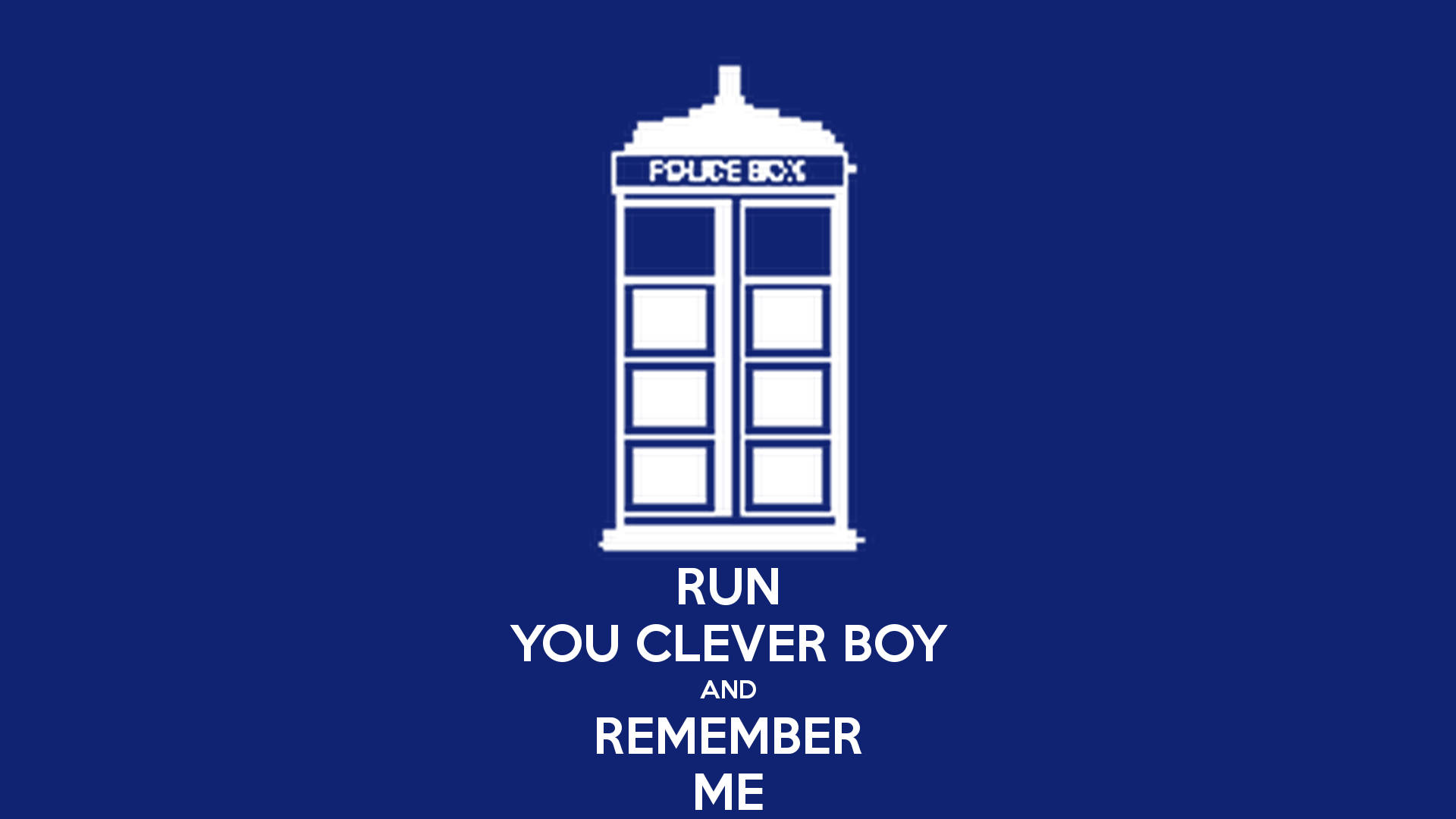 Daktari Mwerevu wa Tardis ya Doctor Who Picha ya Ukuta