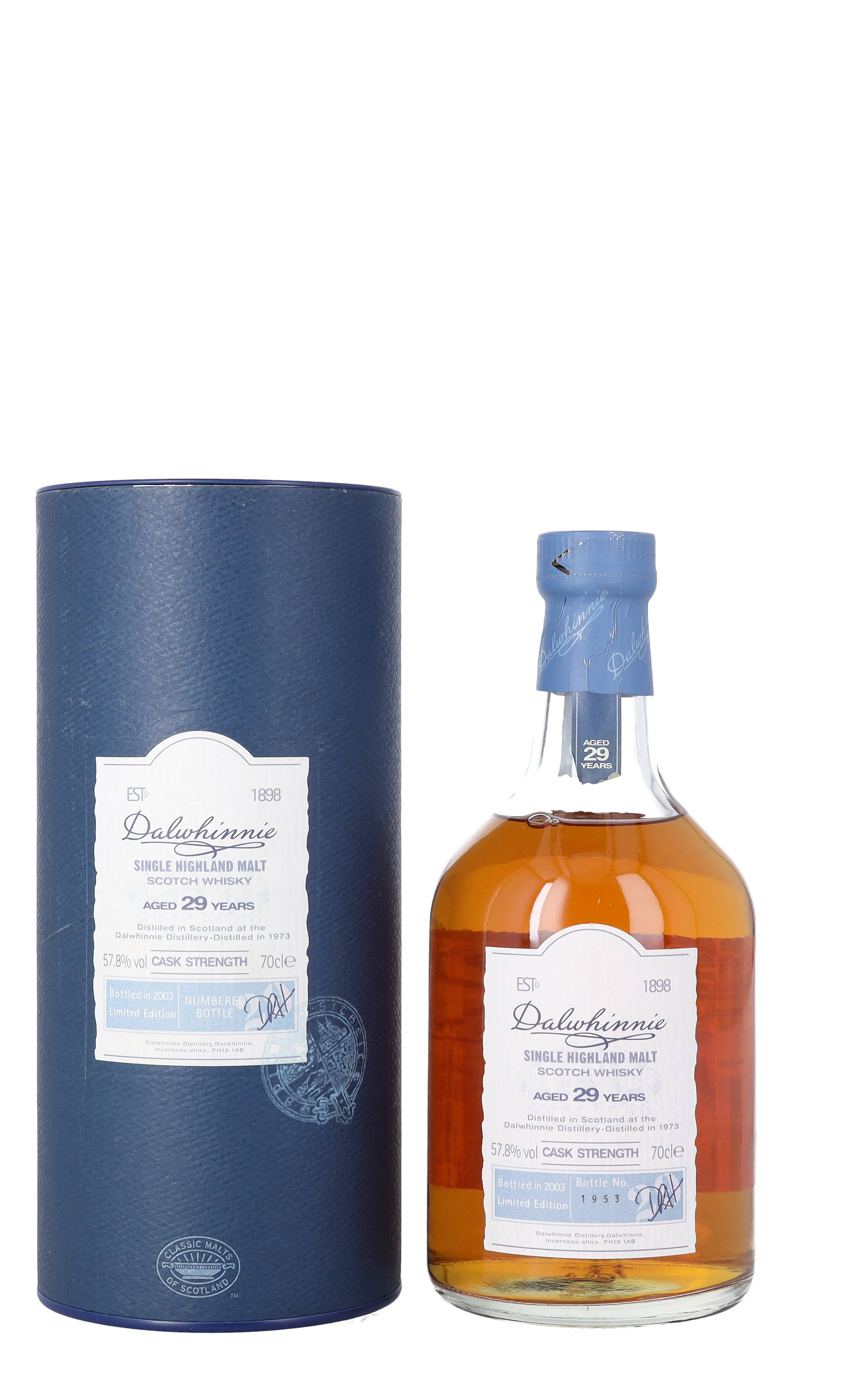 Dalwhinnie Whisky 2003 Chupa Picha ya Ukuta