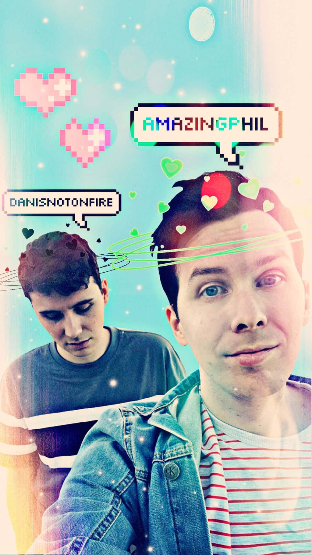Dan na Phil, Saha Wana na Nyota wa YouTube Picha ya Ukuta