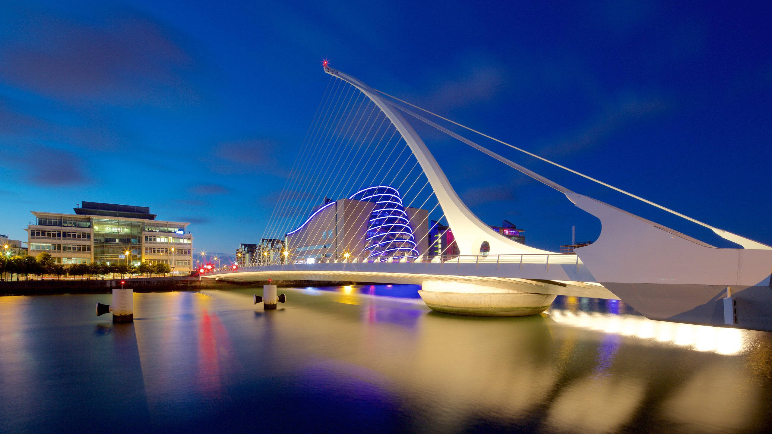Daraja la Harp Baridi Dublin Picha ya Ukuta