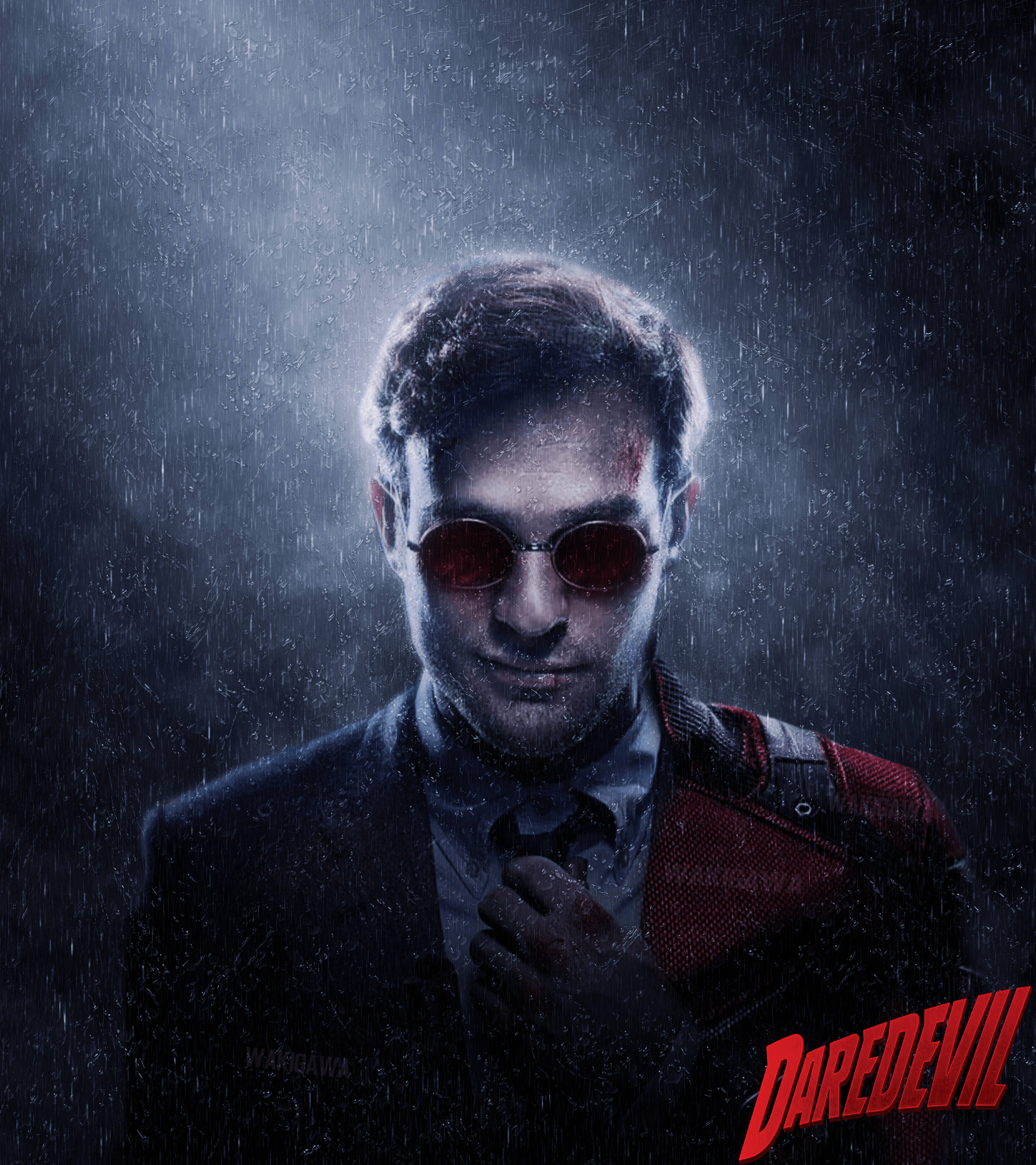 Daredevil Charlie Cox Anayemwoneka Picha ya Ukuta