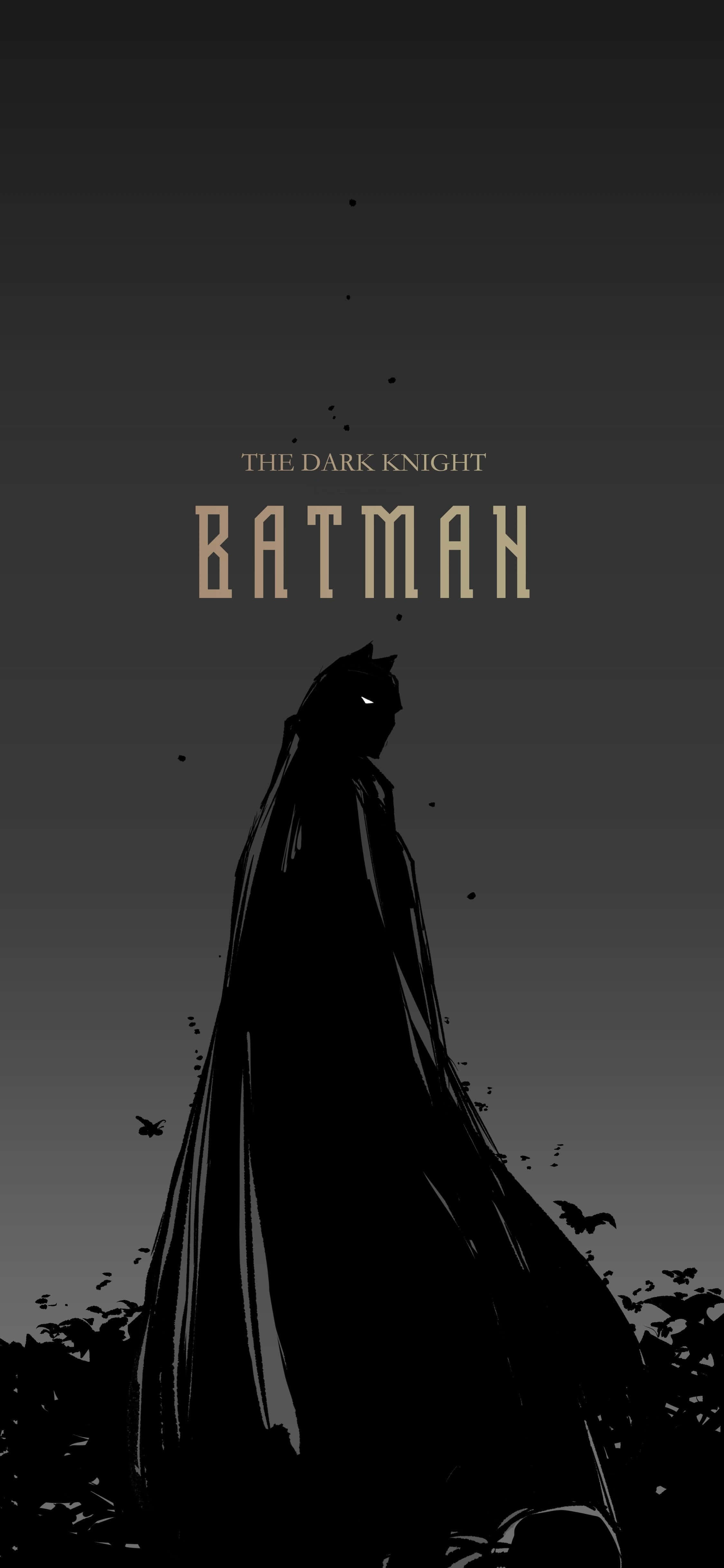 Dark Knight. Picha ya Ukuta