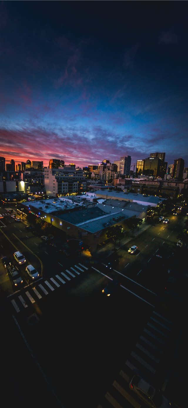 Barabara ya Giza San Diego iPhone Picha ya Ukuta
