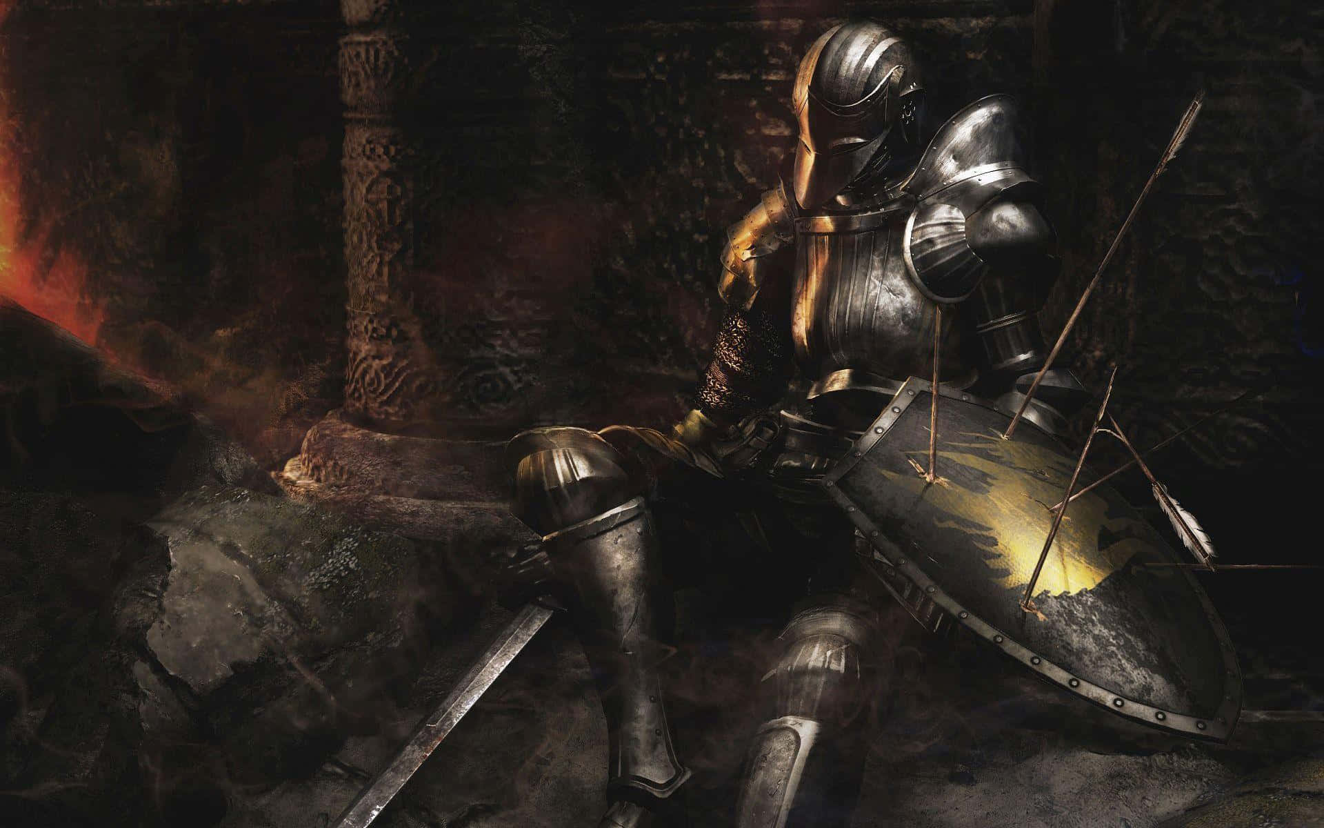 Dark Souls: Jiandae kwa safari ngumu Picha ya Ukuta