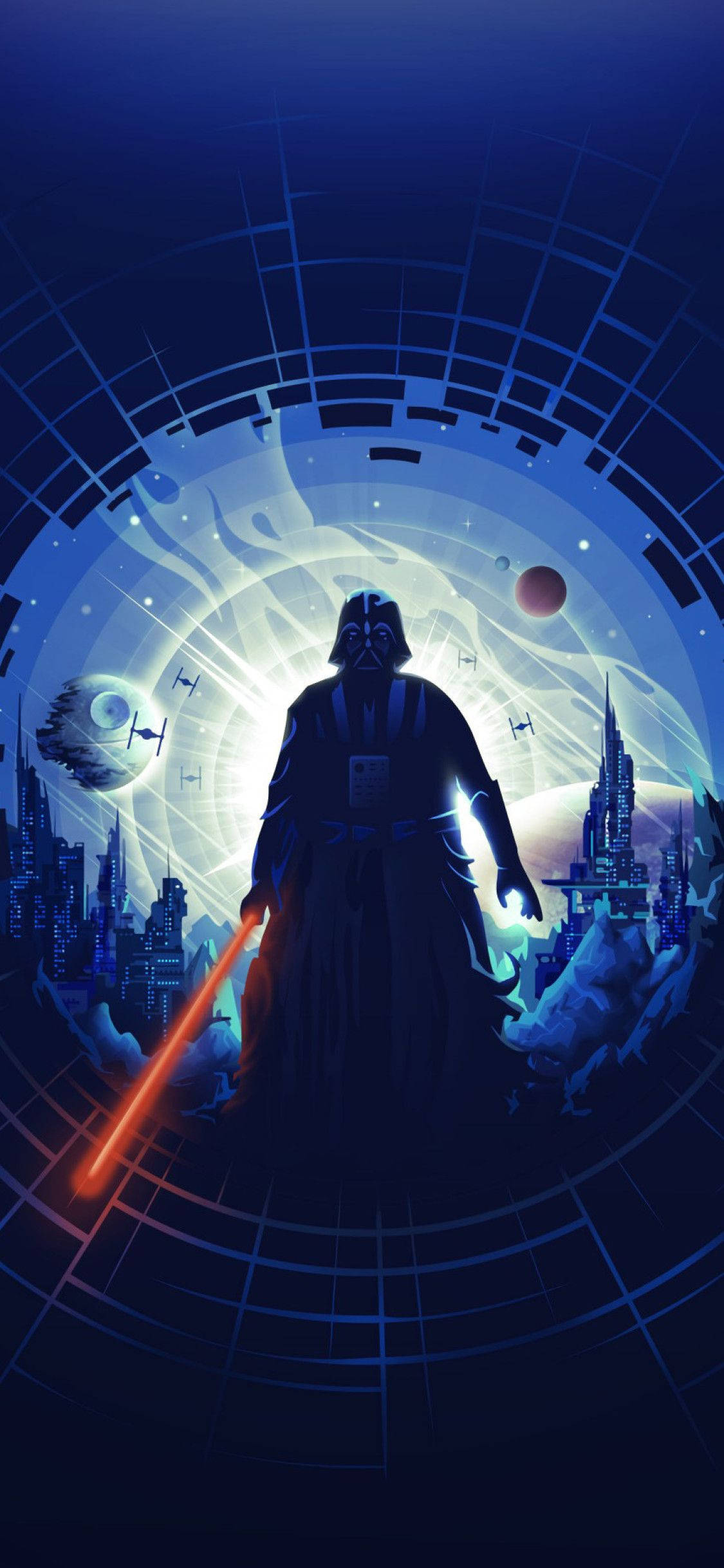 Darth Vader Star Wars 4K iPhone Picha ya Ukuta