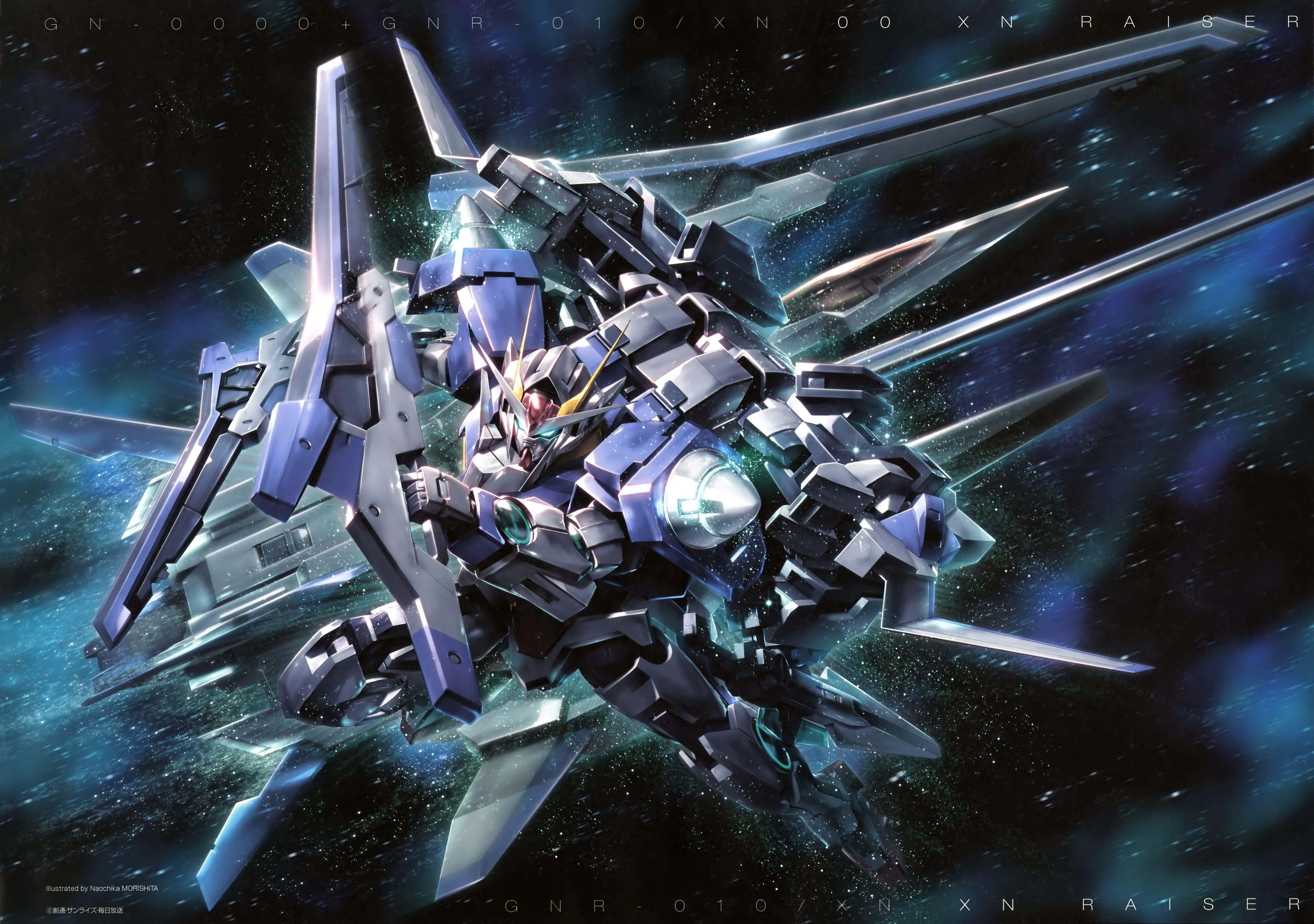 Dawati la Gundam Baridi Picha ya Ukuta