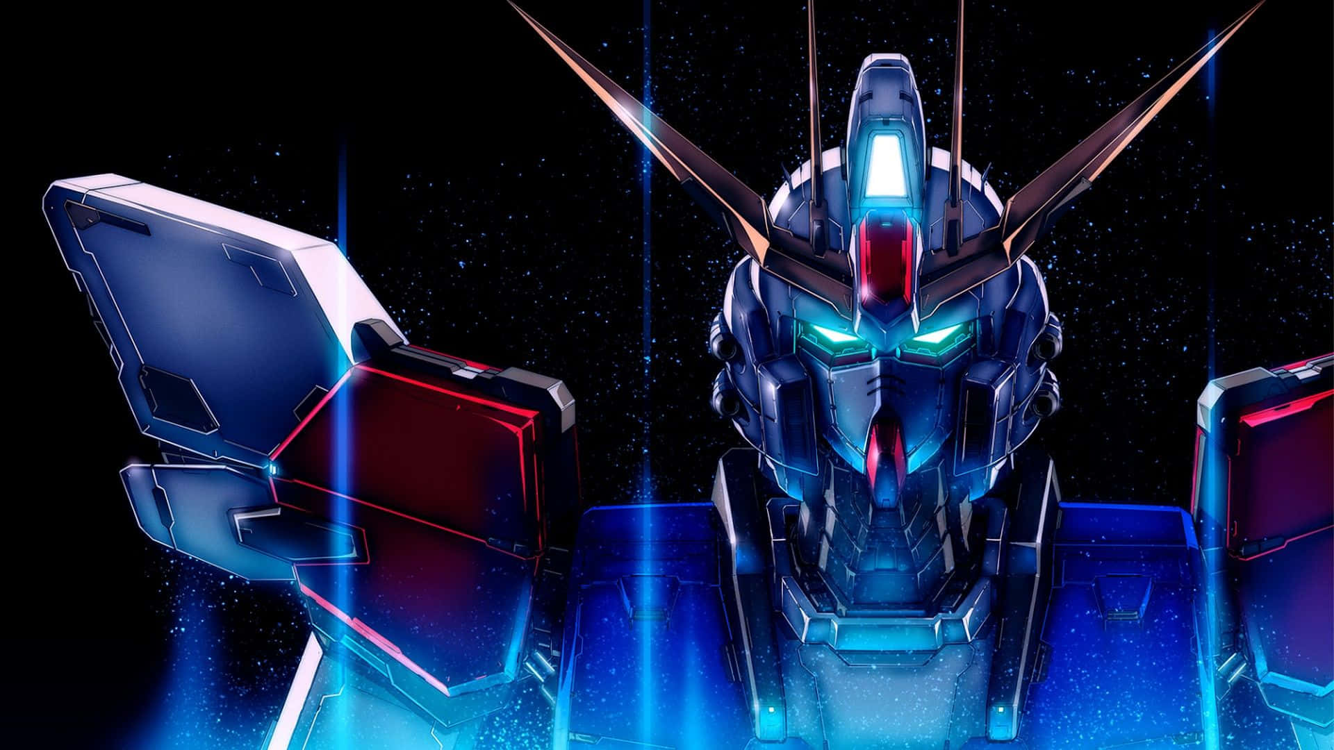 Dawati la Gundam Inang'aa Picha ya Ukuta