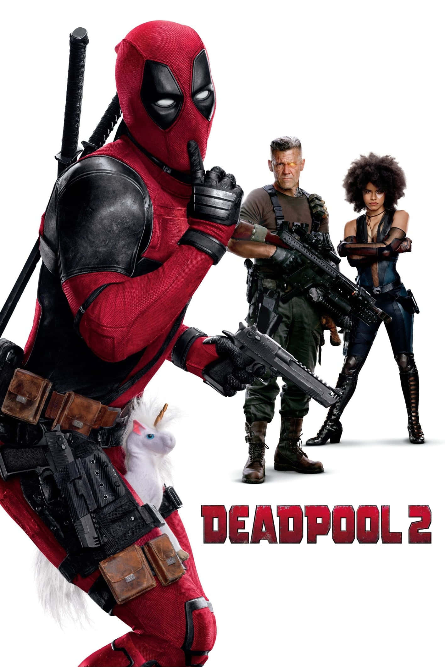 Deadpool 2 - Bango la Filamu la Uhalisi wa Juu Picha ya Ukuta