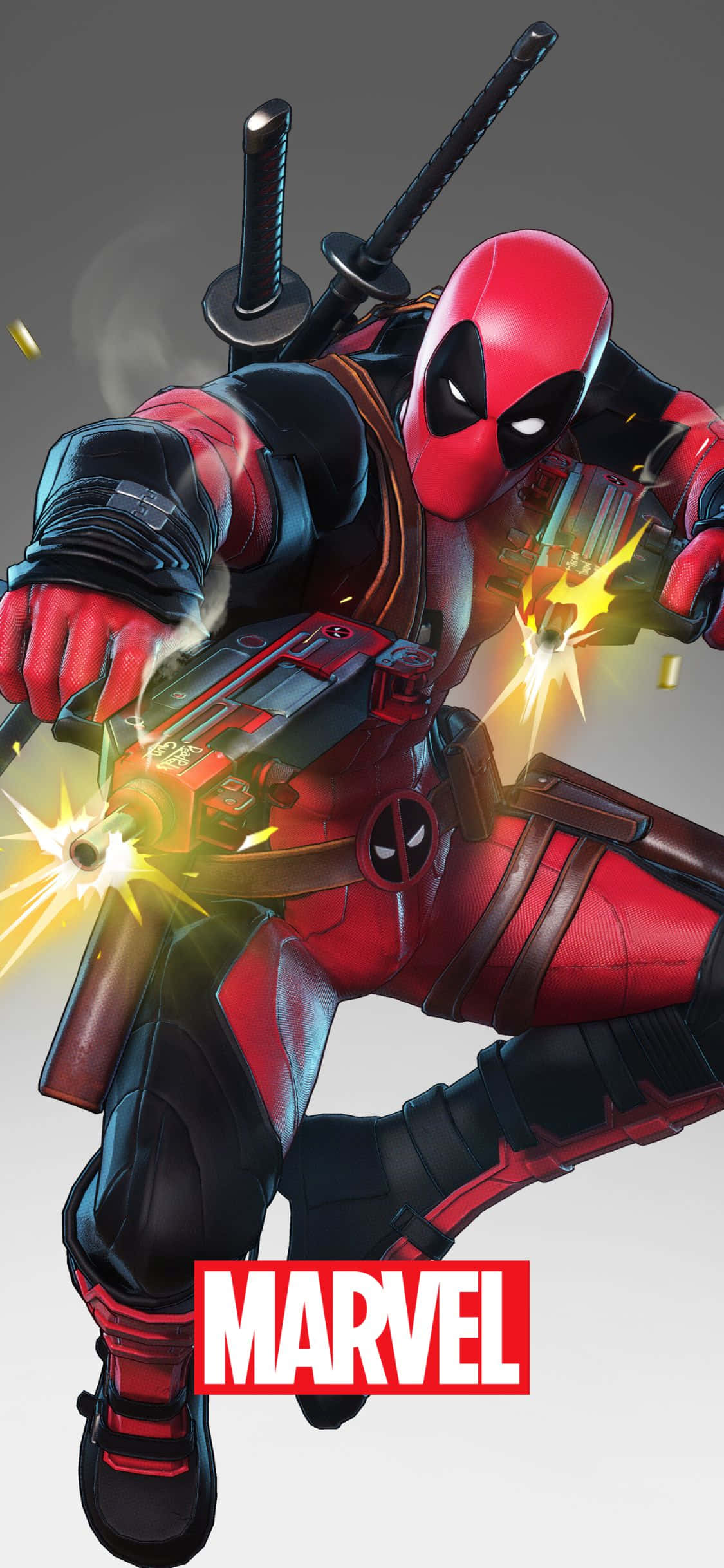 Deadpool iPhone XS Marvel Background Picha ya Ukuta