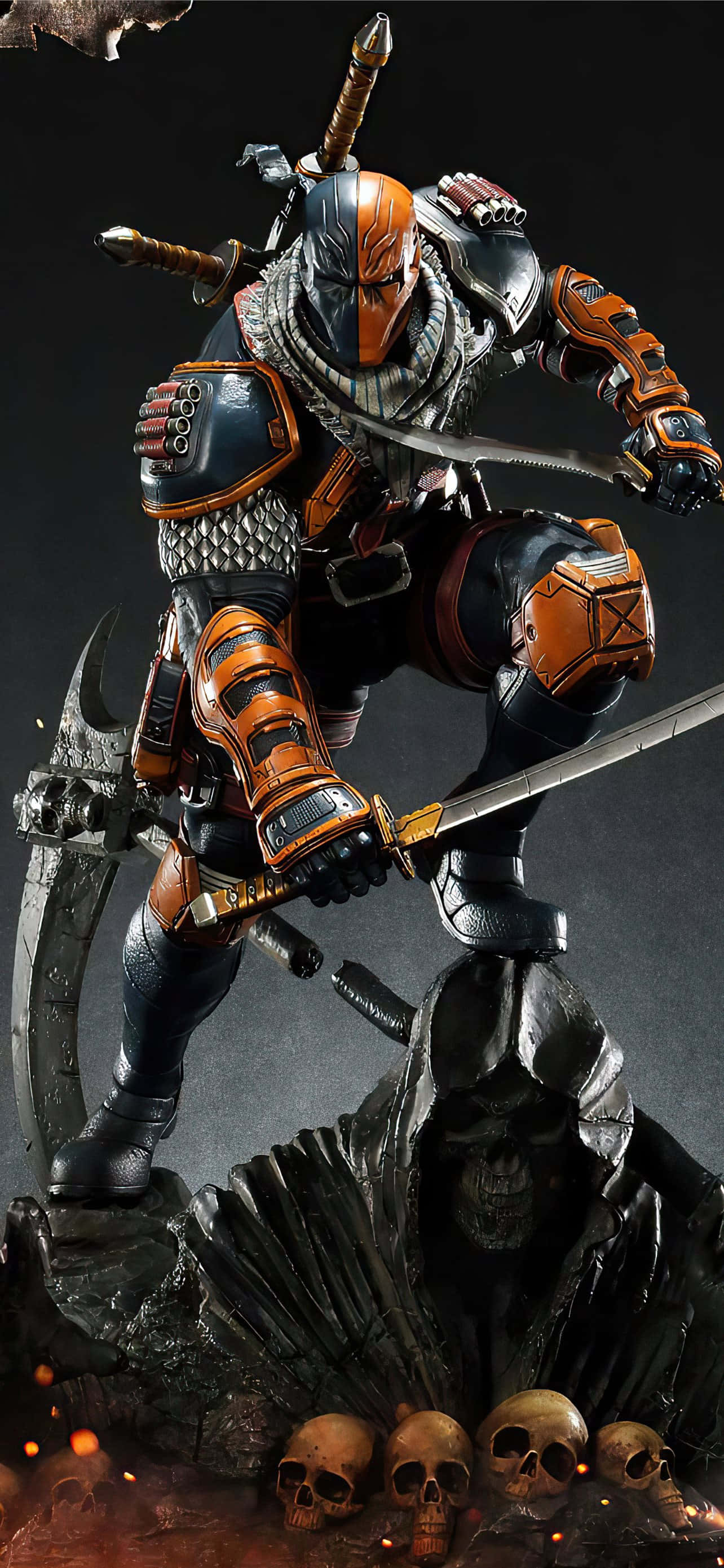 Deathstroke tayari kwa vita Picha ya Ukuta