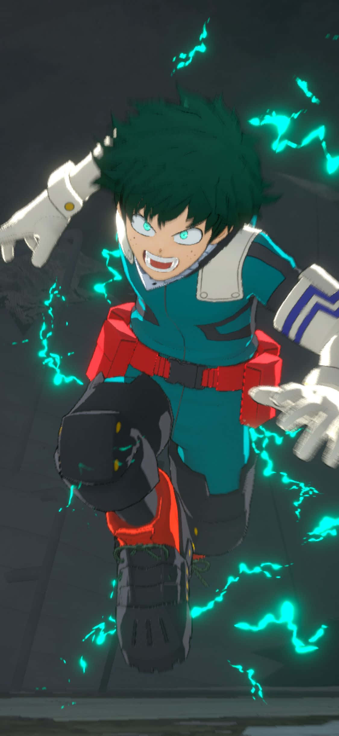 Deku kutoka My Hero Academia Anazidi Kama Mwanafunzi Bora wa Sanaa Picha ya Ukuta